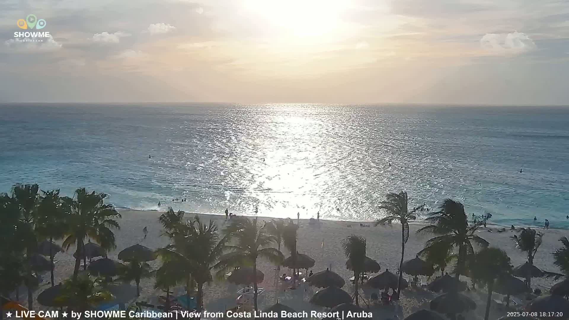 Carribean, Aruba Eagle Beach  Live Cam - Eagle Beach, Orenjstad West, Aruba, Netherland