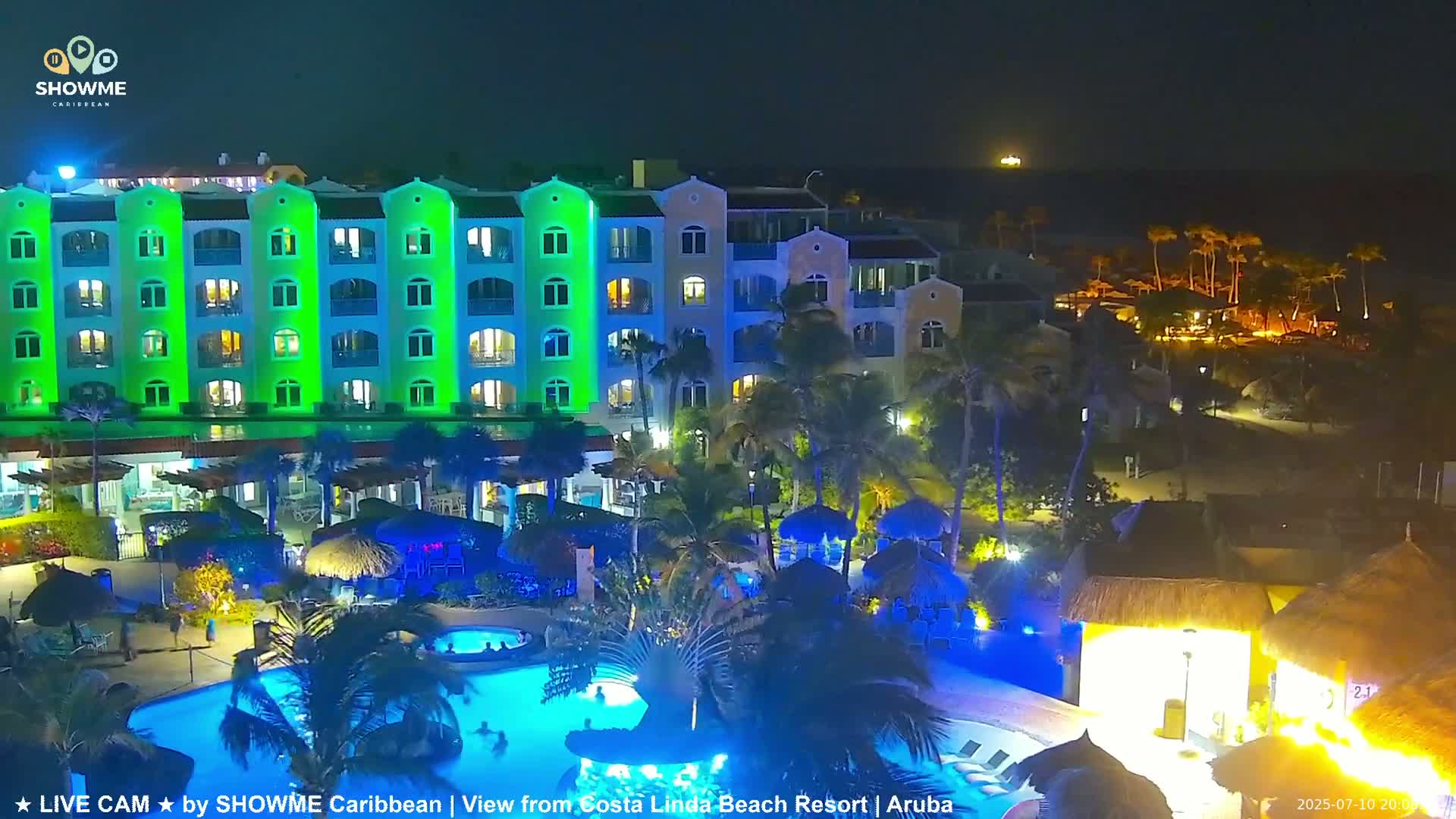 Carribean, Aruba Eagle Beach  Live Cam - Eagle Beach, Orenjstad West, Aruba, Netherland