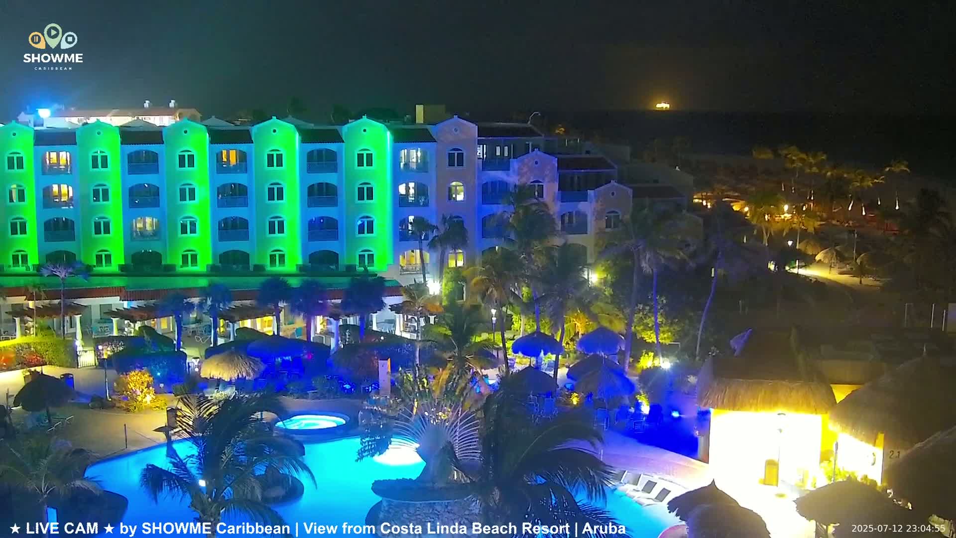 Carribean, Aruba Eagle Beach  Live Cam - Eagle Beach, Orenjstad West, Aruba, Netherland