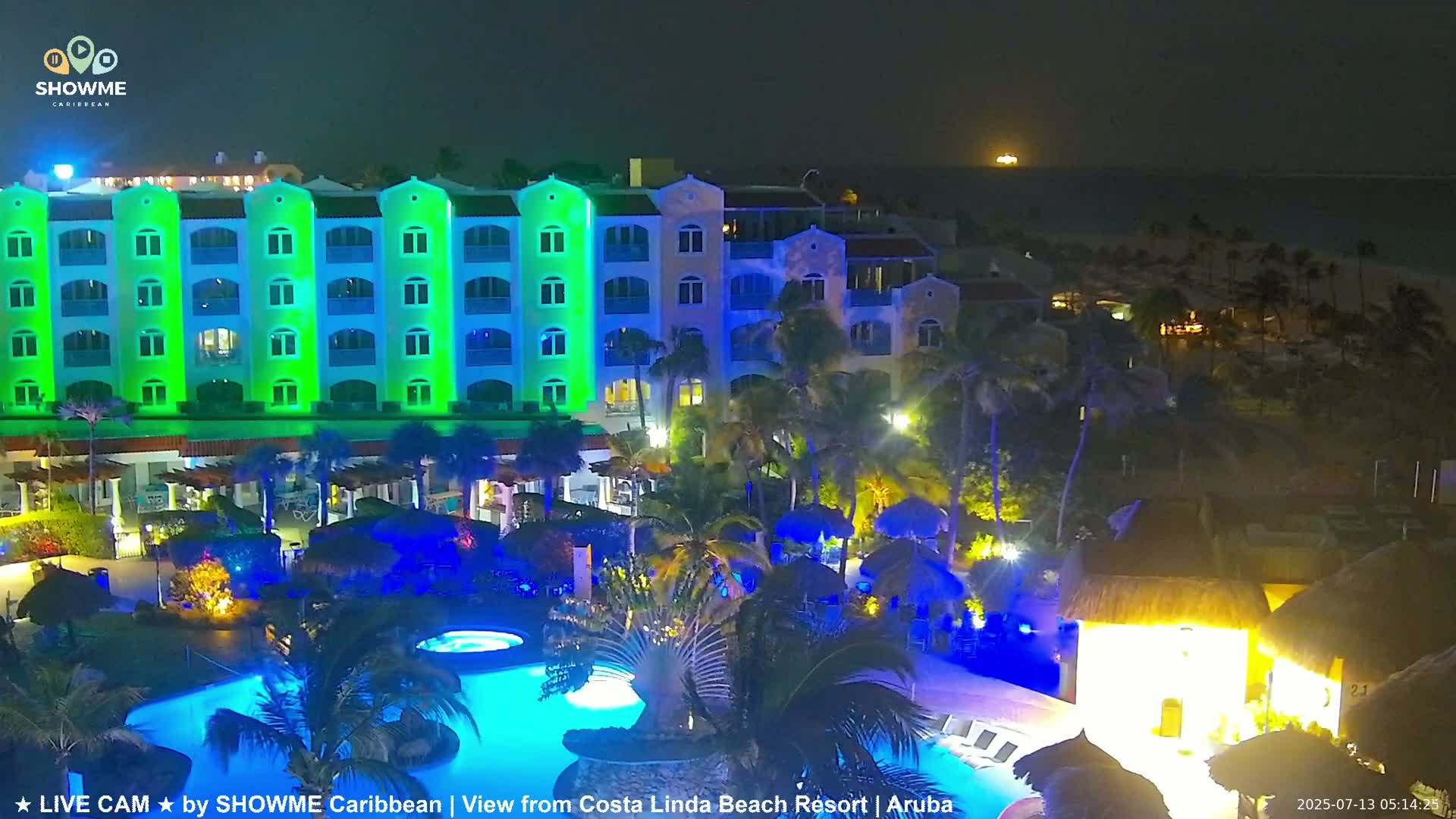 Carribean, Aruba Eagle Beach  Live Cam - Eagle Beach, Orenjstad West, Aruba, Netherland