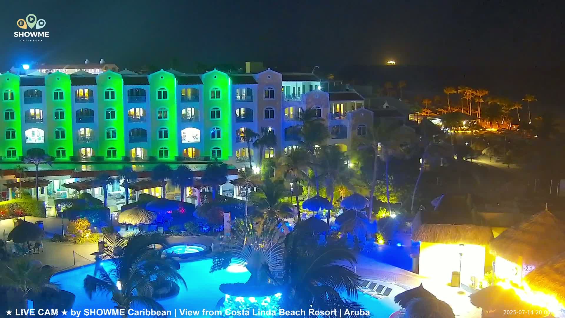 Carribean, Aruba Eagle Beach  Live Cam - Eagle Beach, Orenjstad West, Aruba, Netherland