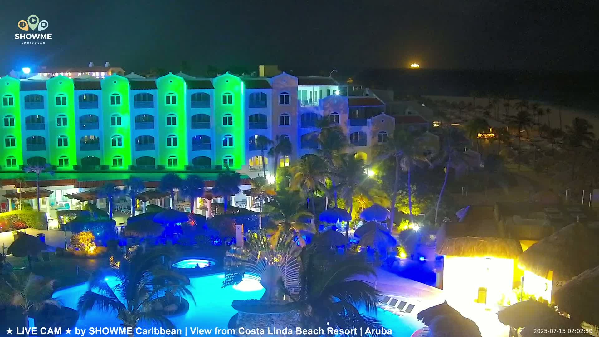 Carribean, Aruba Eagle Beach  Live Cam - Eagle Beach, Orenjstad West, Aruba, Netherland