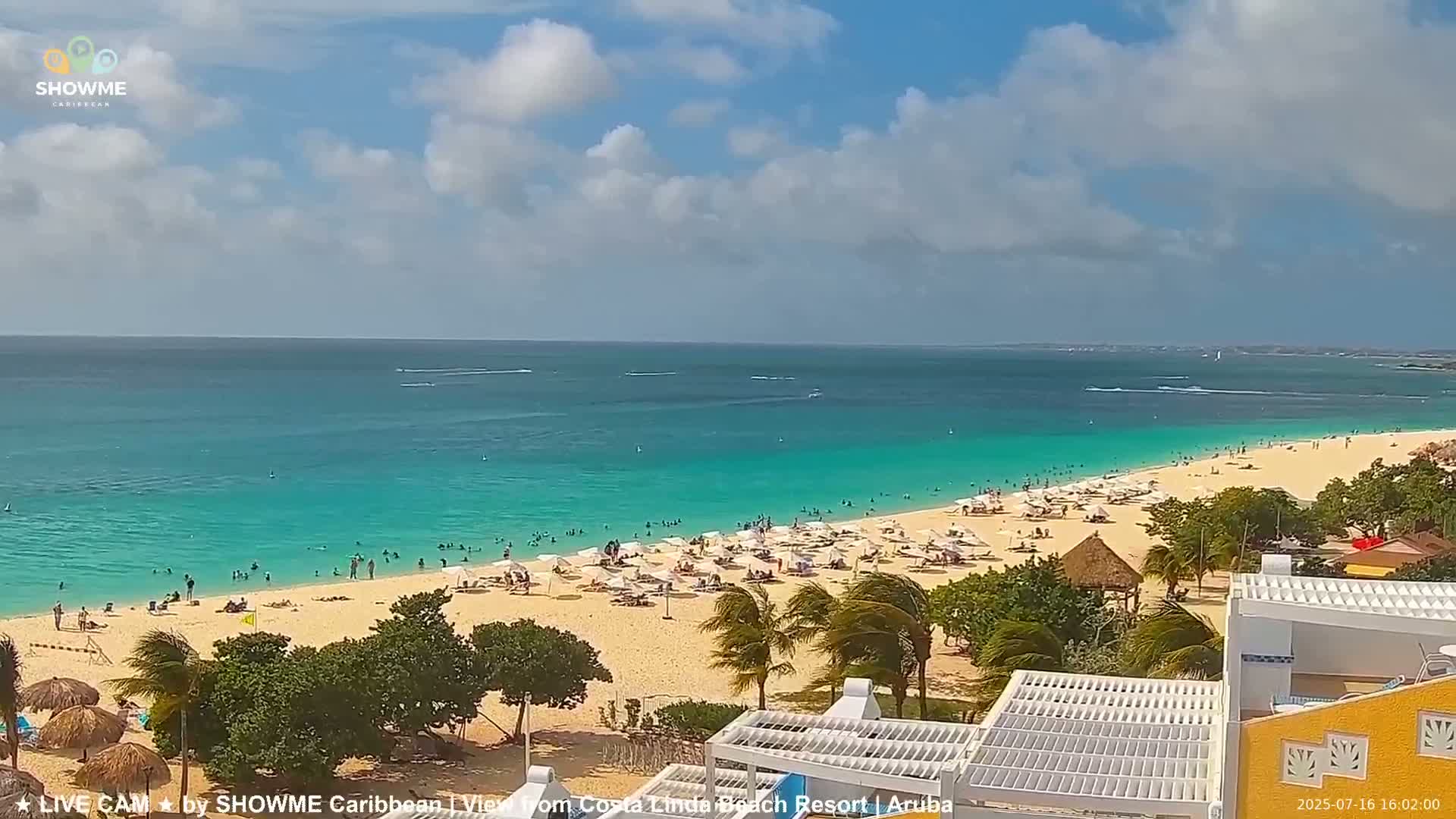 Carribean, Aruba Eagle Beach  Live Cam - Eagle Beach, Orenjstad West, Aruba, Netherland