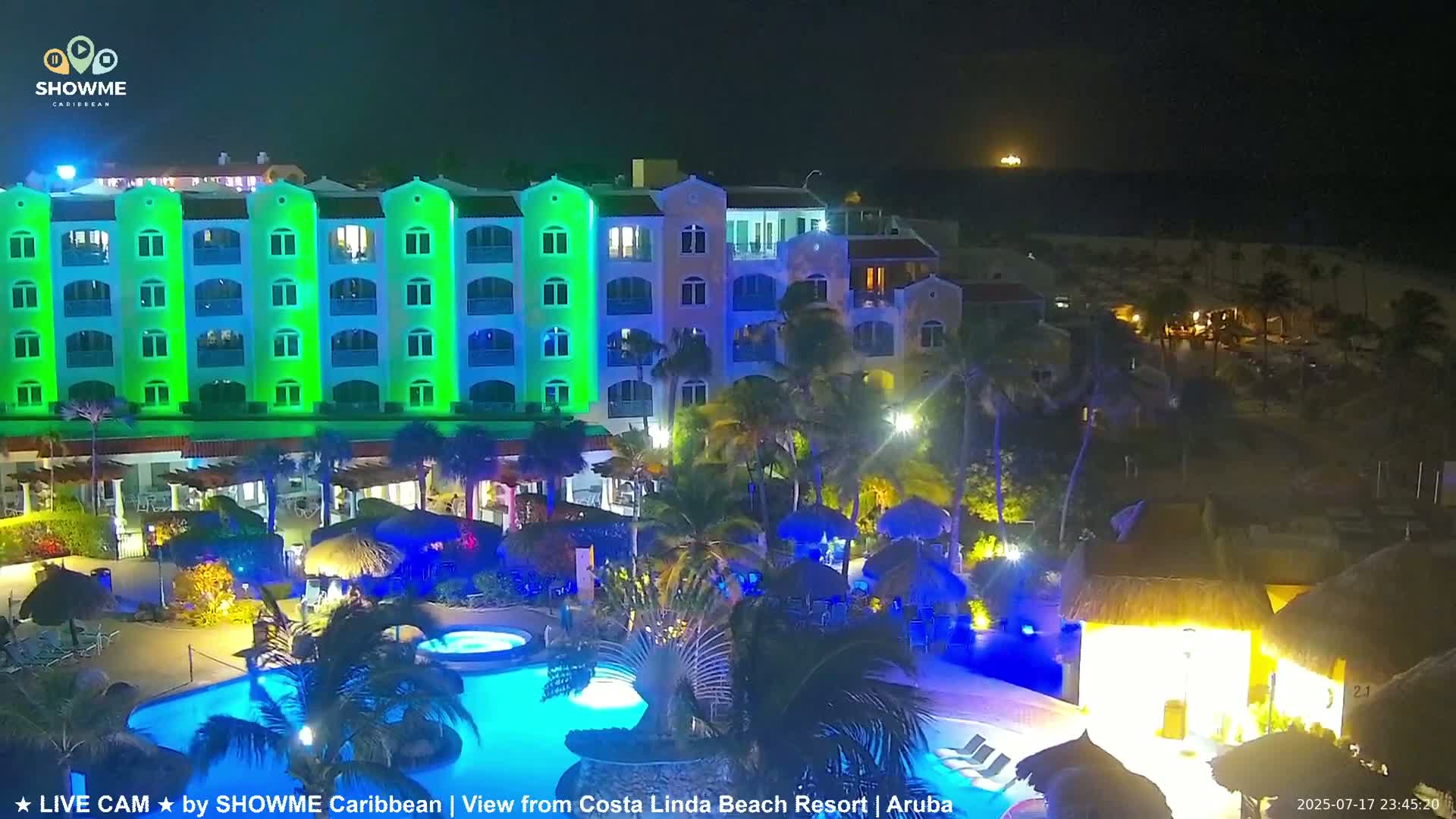 Carribean, Aruba Eagle Beach  Live Cam - Eagle Beach, Orenjstad West, Aruba, Netherland