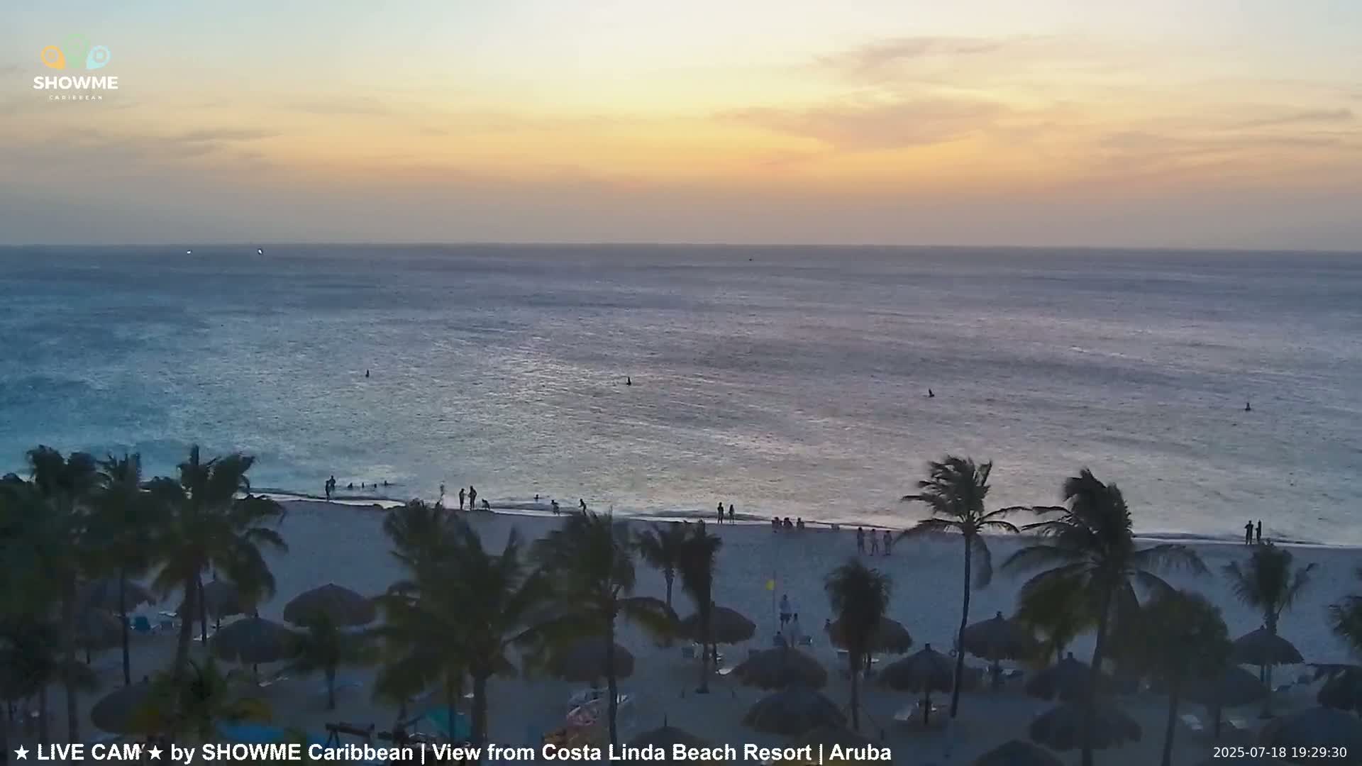Carribean, Aruba Eagle Beach  Live Cam - Eagle Beach, Orenjstad West, Aruba, Netherland