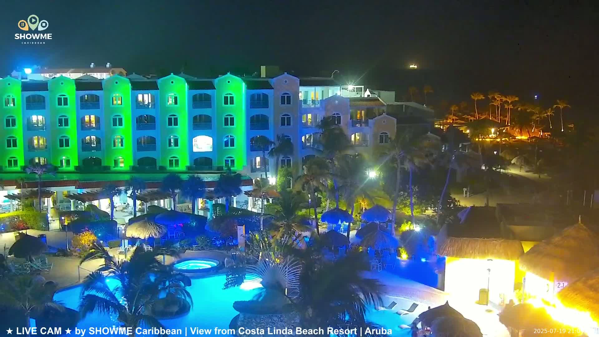 Carribean, Aruba Eagle Beach  Live Cam - Eagle Beach, Orenjstad West, Aruba, Netherland