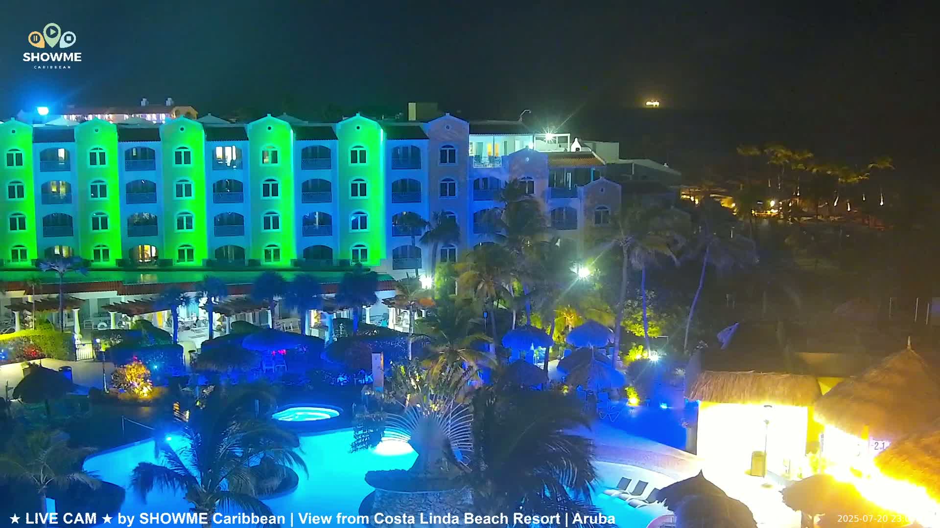 Carribean, Aruba Eagle Beach  Live Cam - Eagle Beach, Orenjstad West, Aruba, Netherland