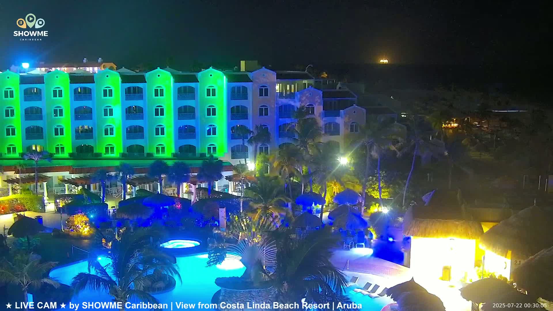 Carribean, Aruba Eagle Beach  Live Cam - Eagle Beach, Orenjstad West, Aruba, Netherland