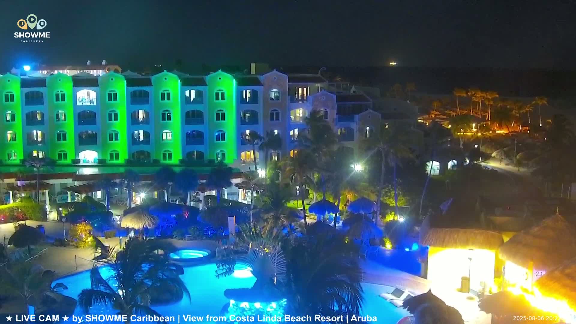 Carribean, Aruba Eagle Beach  Live Cam - Eagle Beach, Orenjstad West, Aruba, Netherland