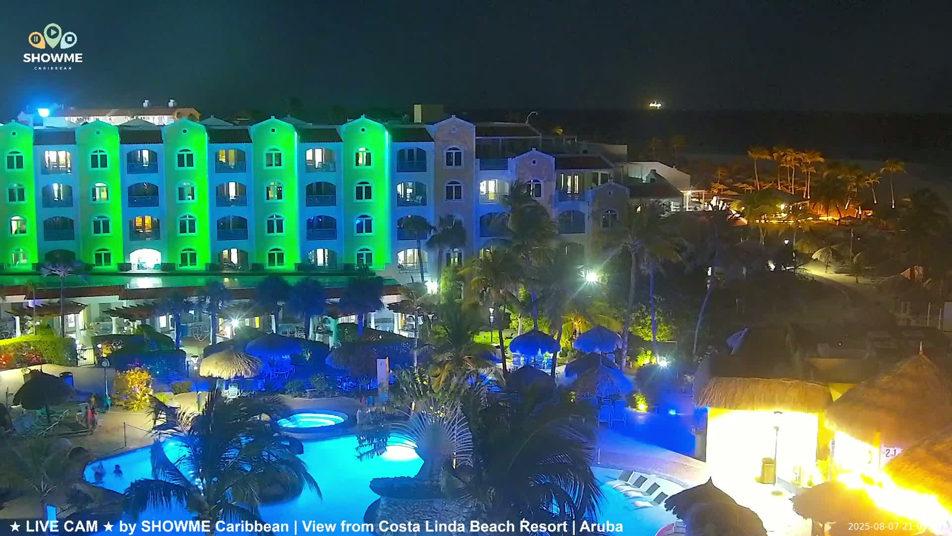 Carribean, Aruba Eagle Beach  Live Cam - Eagle Beach, Orenjstad West, Aruba, Netherland