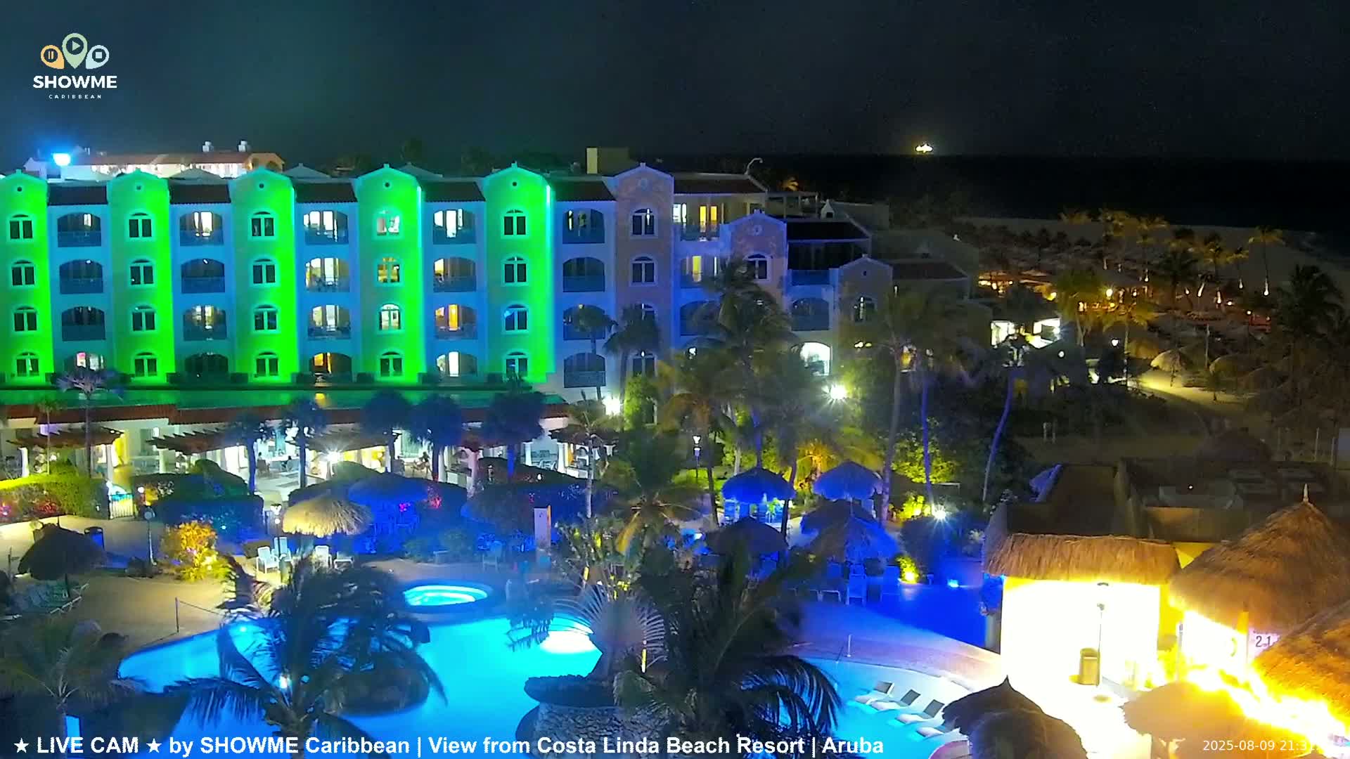Carribean, Aruba Eagle Beach  Live Cam - Eagle Beach, Orenjstad West, Aruba, Netherland