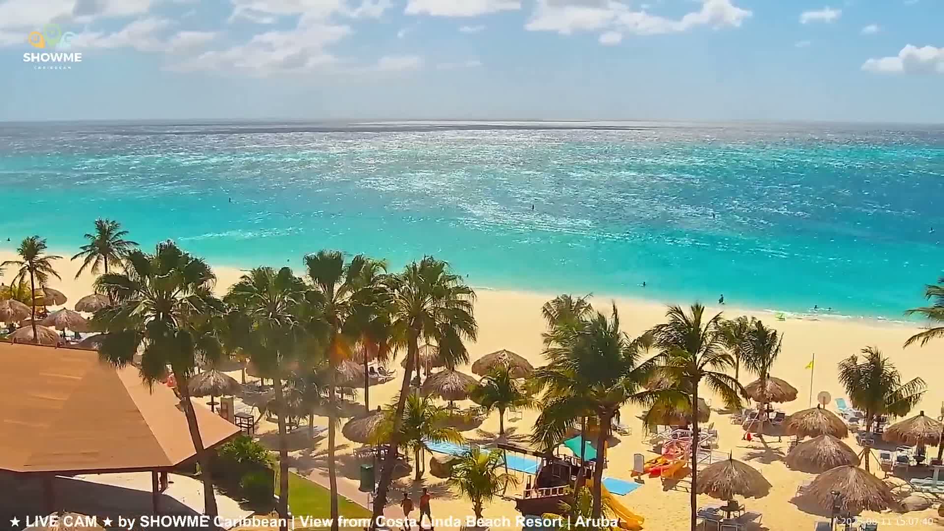 Carribean, Aruba Eagle Beach  Live Cam - Eagle Beach, Orenjstad West, Aruba, Netherland