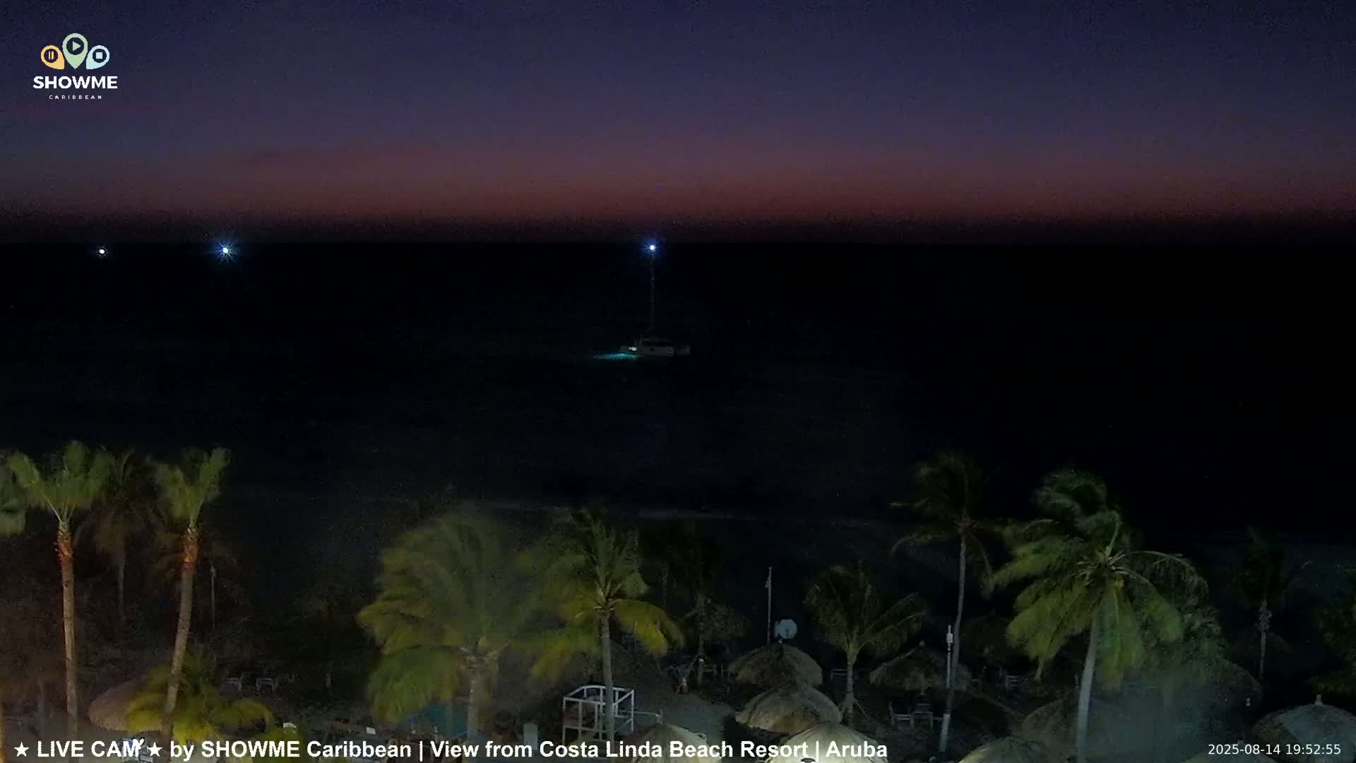 Carribean, Aruba Eagle Beach  Live Cam - Eagle Beach, Orenjstad West, Aruba, Netherland