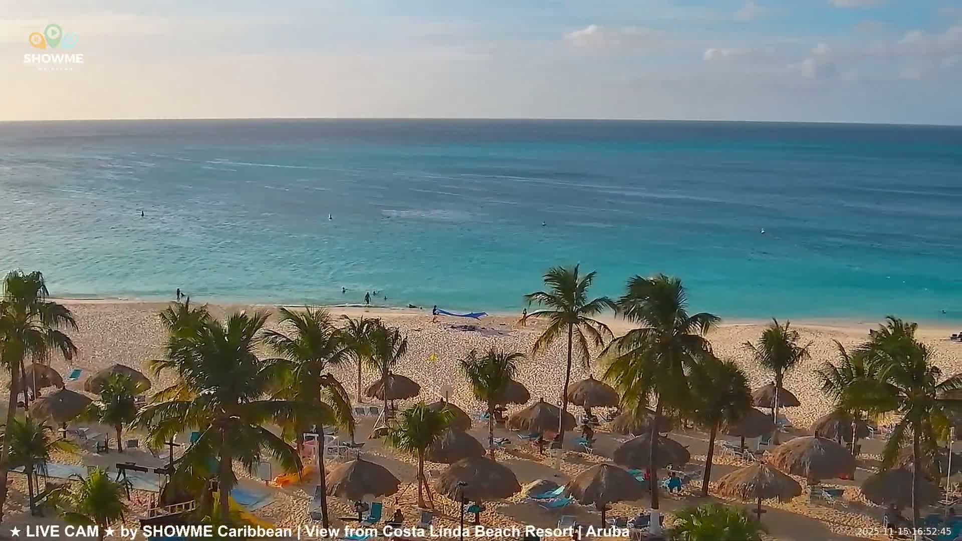 Carribean, Aruba Eagle Beach  Live Cam - Eagle Beach, Orenjstad West, Aruba, Netherland