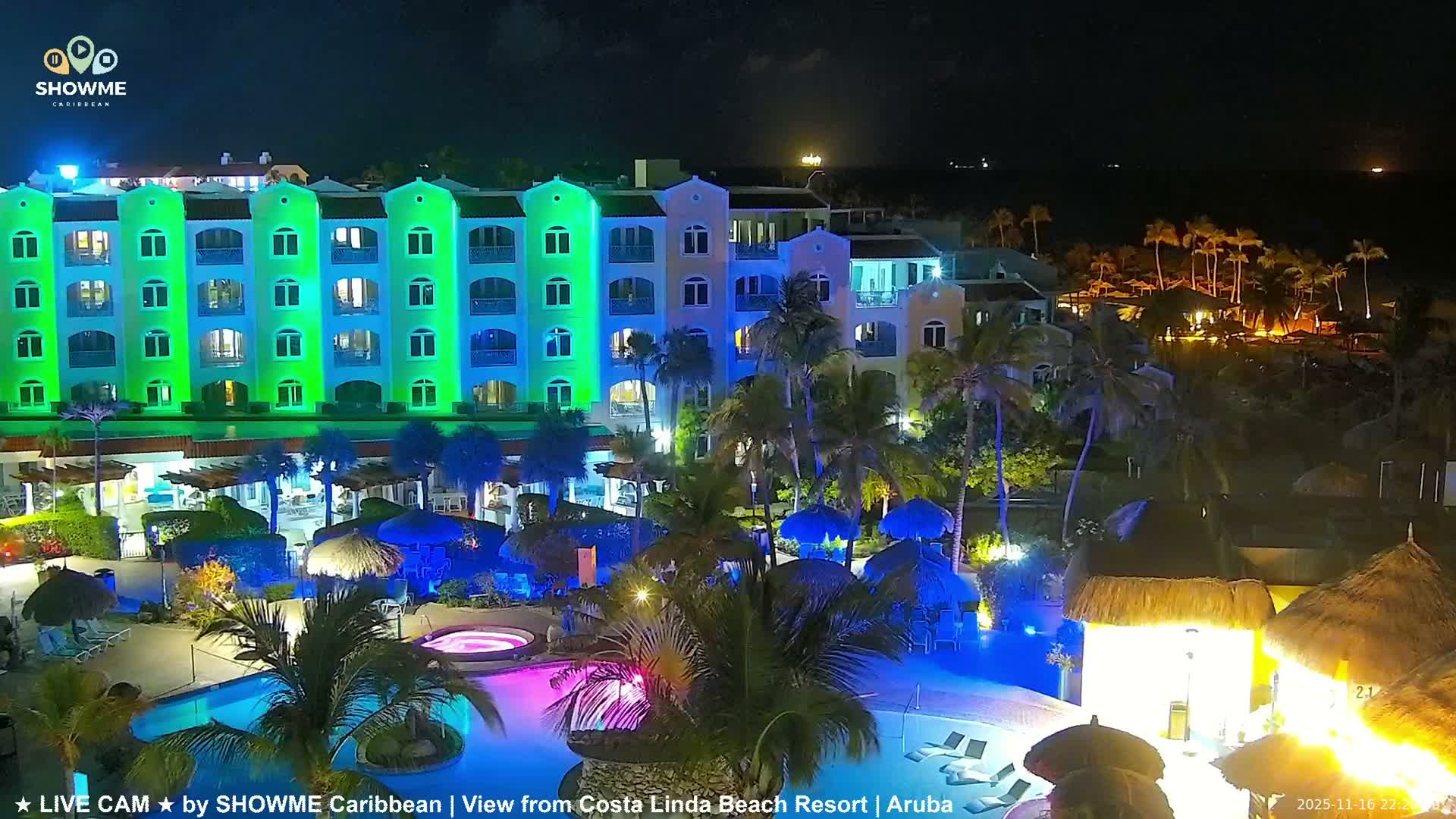 Carribean, Aruba Eagle Beach  Live Cam - Eagle Beach, Orenjstad West, Aruba, Netherland