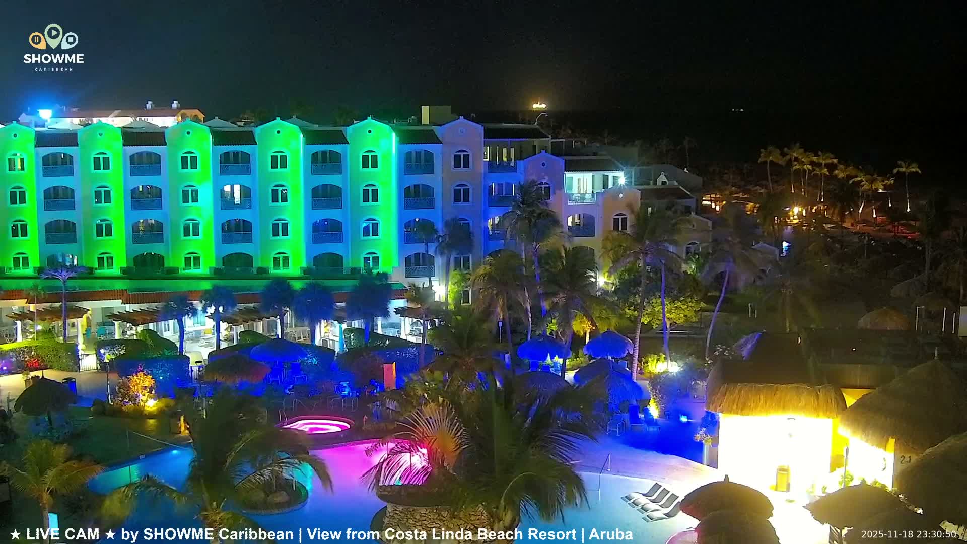 Carribean, Aruba Eagle Beach  Live Cam - Eagle Beach, Orenjstad West, Aruba, Netherland