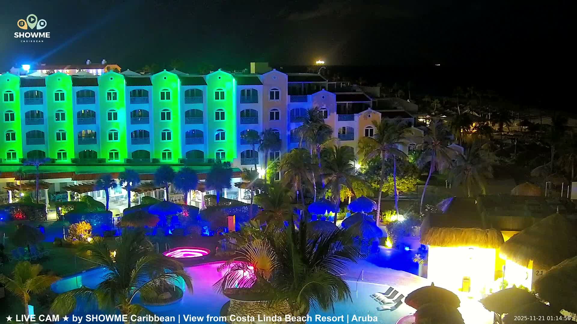 Carribean, Aruba Eagle Beach  Live Cam - Eagle Beach, Orenjstad West, Aruba, Netherland