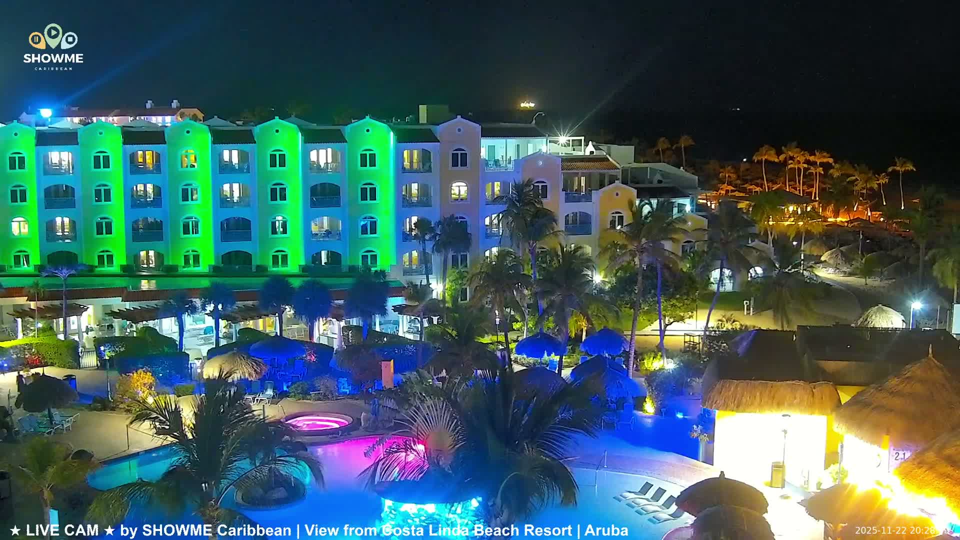 Carribean, Aruba Eagle Beach  Live Cam - Eagle Beach, Orenjstad West, Aruba, Netherland