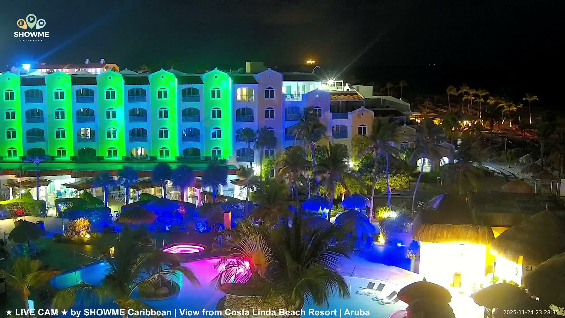 Carribean, Aruba Eagle Beach  Live Cam - Eagle Beach, Orenjstad West, Aruba, Netherland