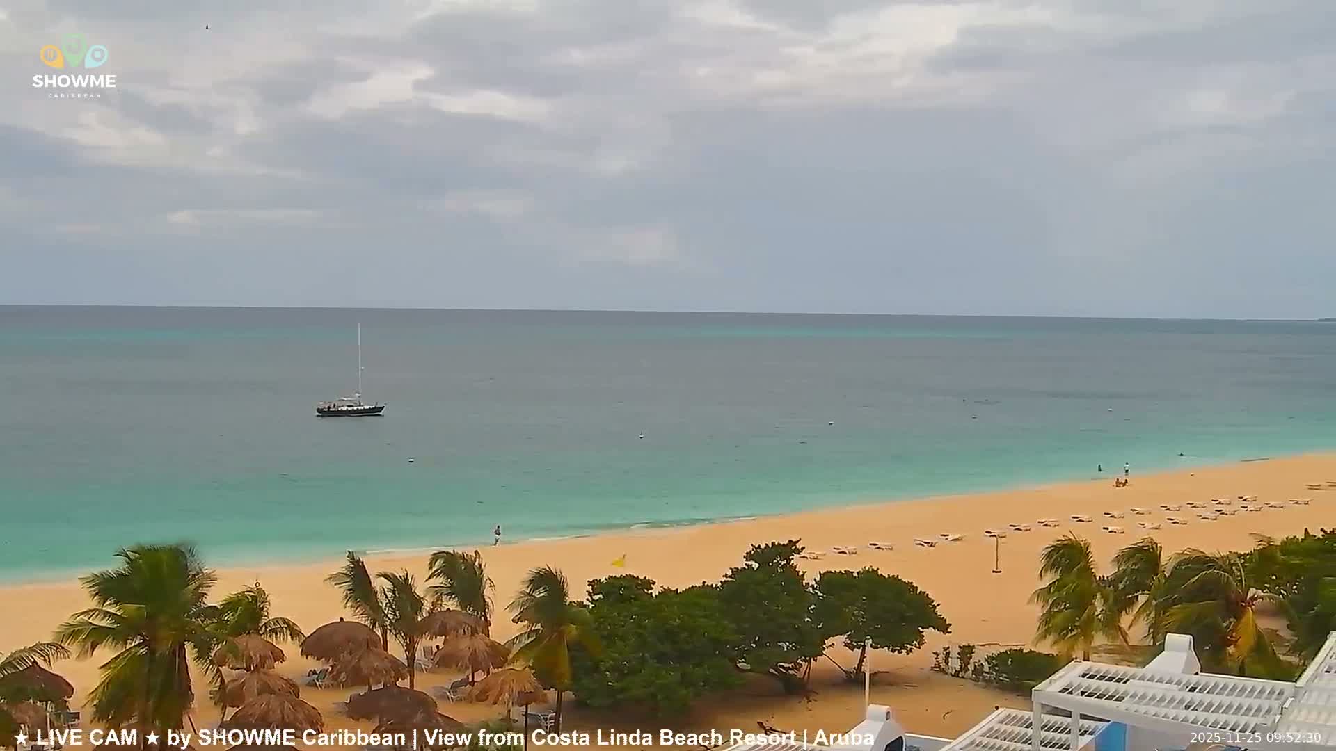 Carribean, Aruba Eagle Beach  Live Cam - Eagle Beach, Orenjstad West, Aruba, Netherland