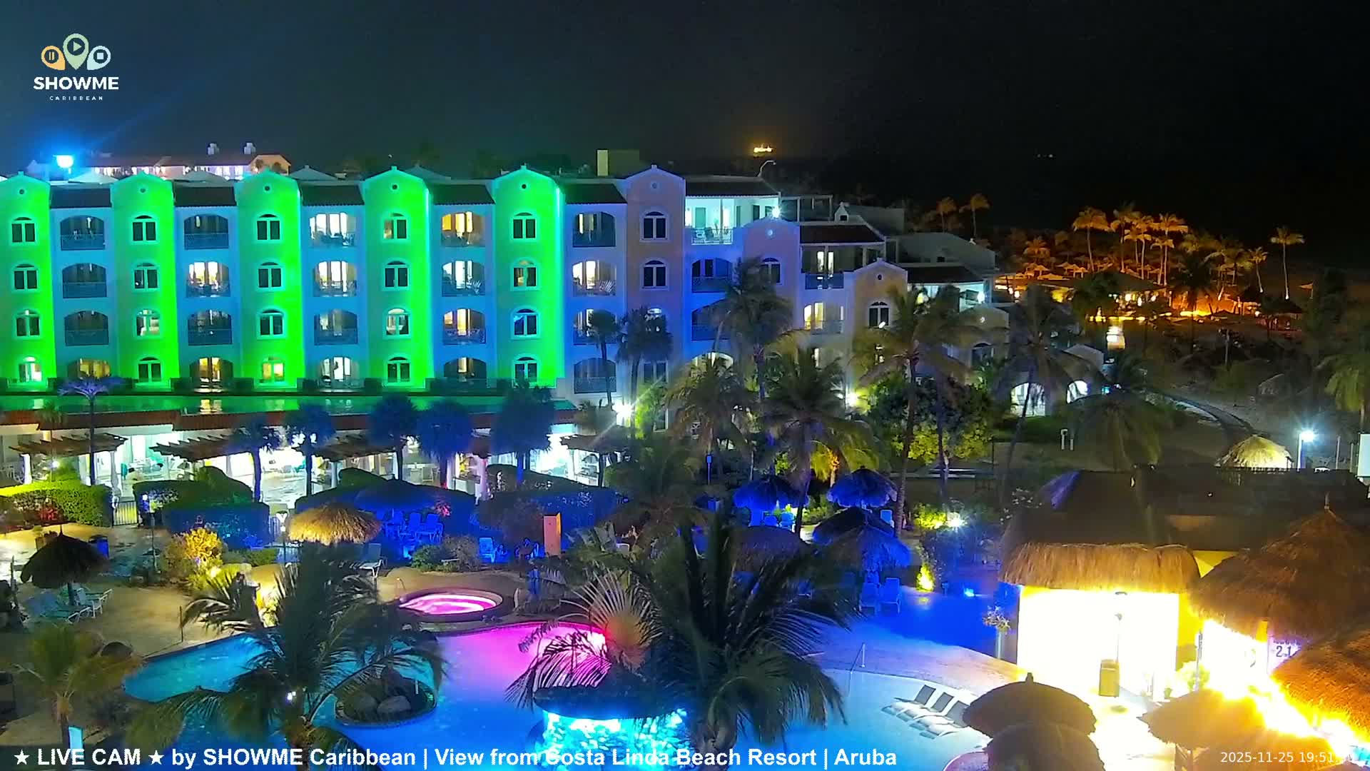 Carribean, Aruba Eagle Beach  Live Cam - Eagle Beach, Orenjstad West, Aruba, Netherland