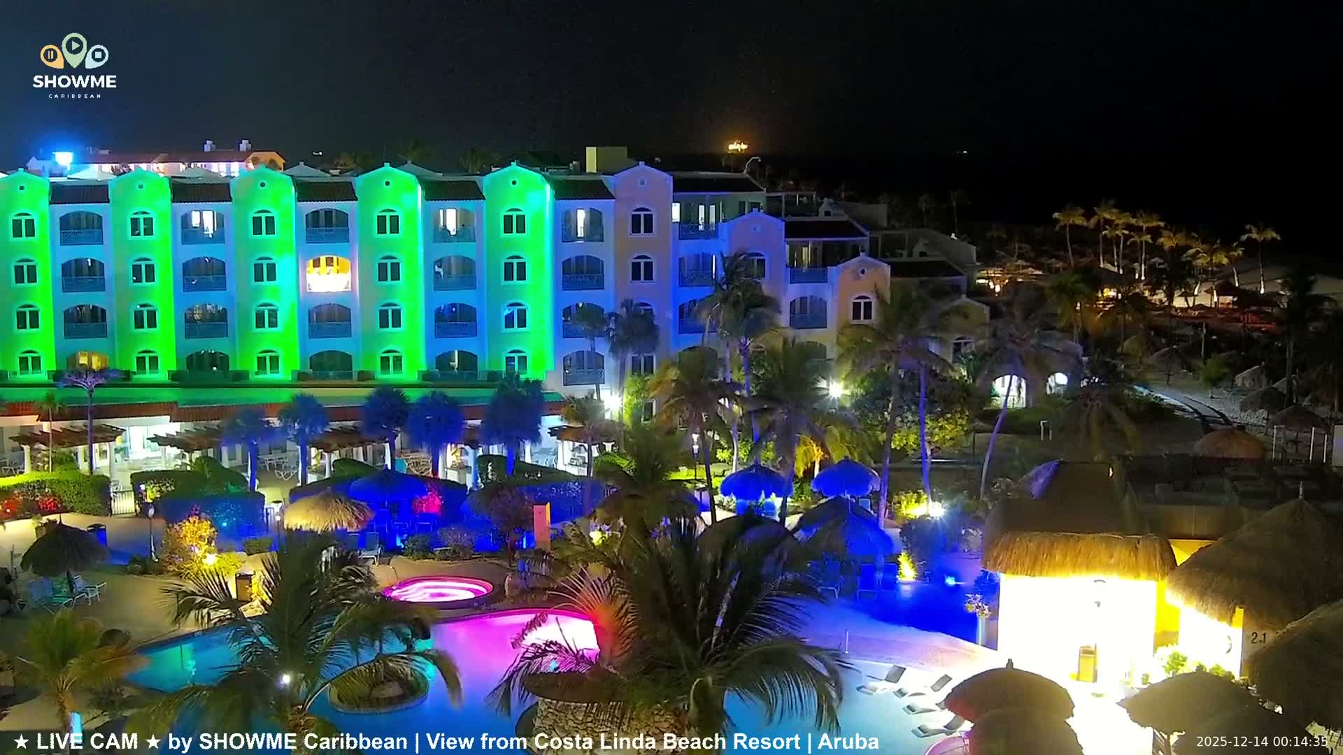 Carribean, Aruba Eagle Beach  Live Cam - Eagle Beach, Orenjstad West, Aruba, Netherland