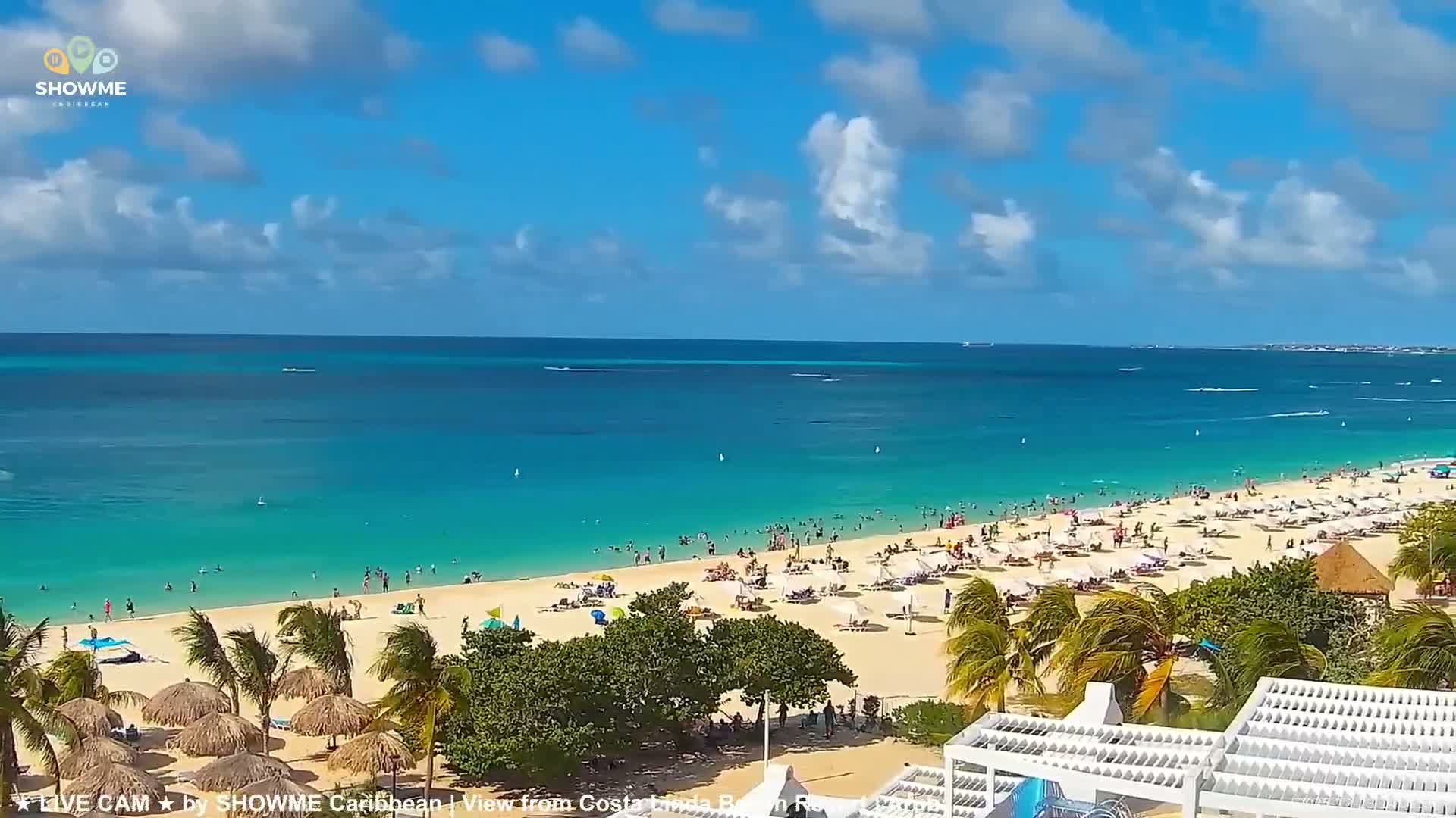 Carribean, Aruba Eagle Beach  Live Cam - Eagle Beach, Orenjstad West, Aruba, Netherland