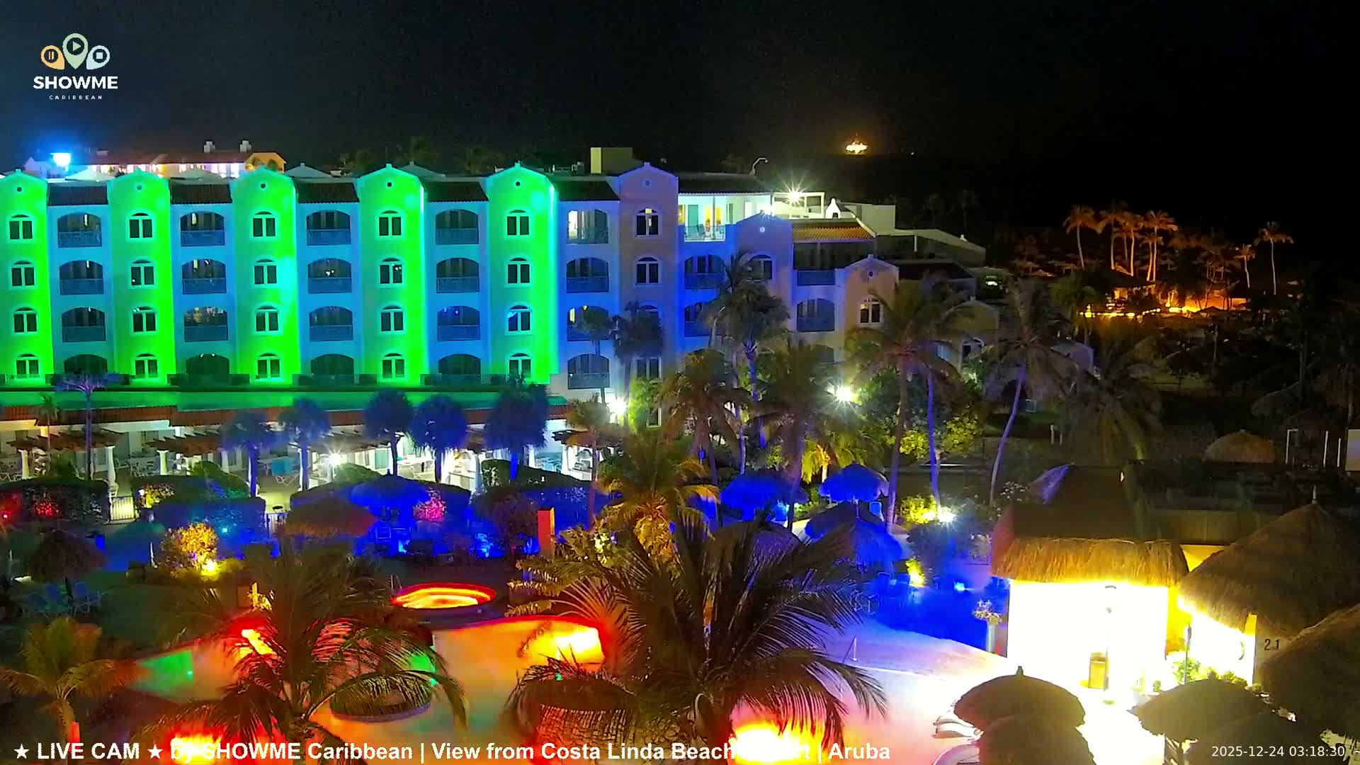 Carribean, Aruba Eagle Beach  Live Cam - Eagle Beach, Orenjstad West, Aruba, Netherland