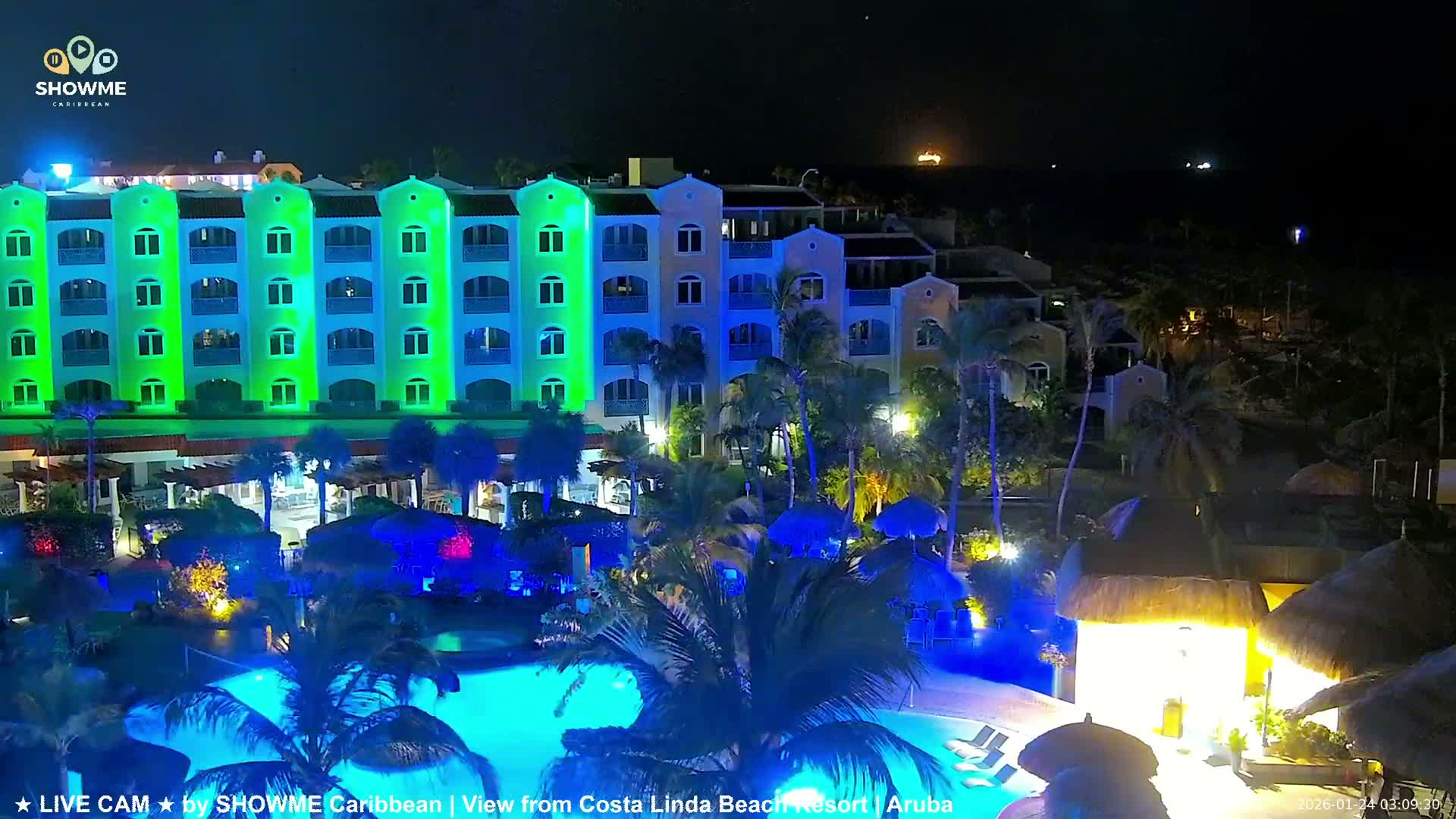 Carribean, Aruba Eagle Beach  Live Cam - Eagle Beach, Orenjstad West, Aruba, Netherland