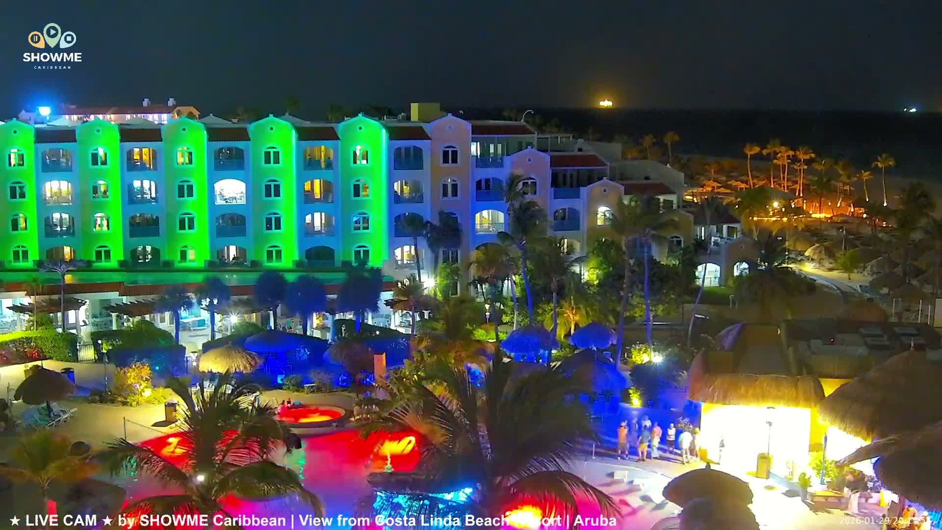 Carribean, Aruba Eagle Beach  Live Cam - Eagle Beach, Orenjstad West, Aruba, Netherland