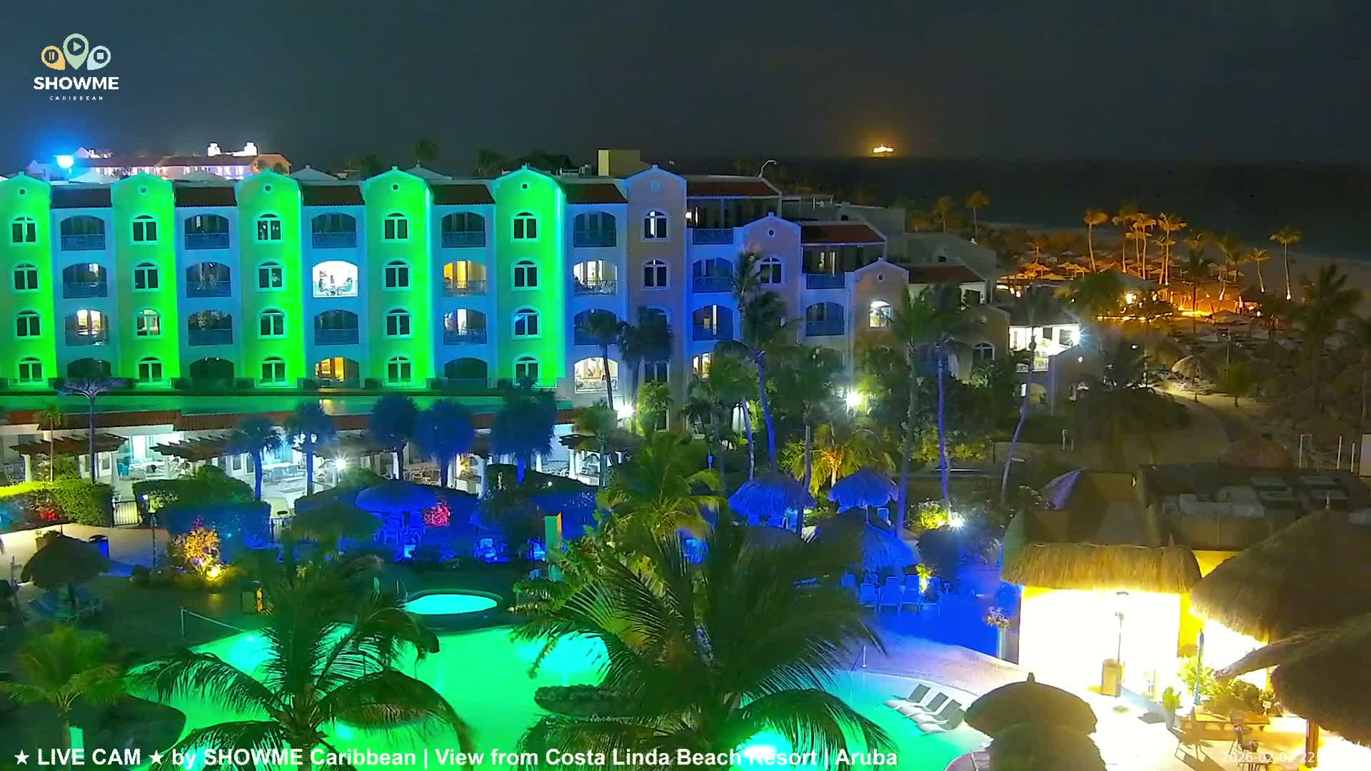 Carribean, Aruba Eagle Beach  Live Cam - Eagle Beach, Orenjstad West, Aruba, Netherland