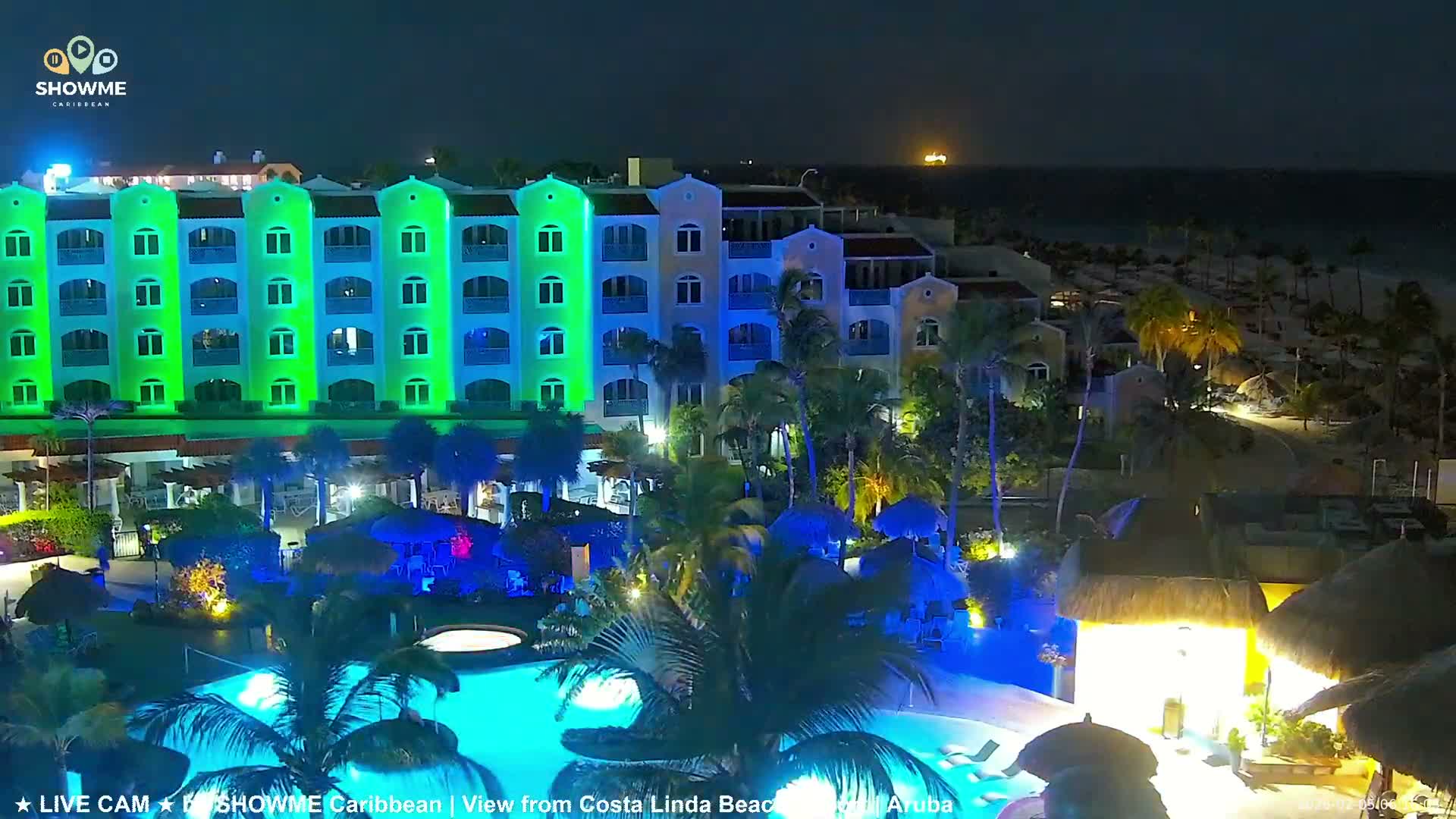 Carribean, Aruba Eagle Beach  Live Cam - Eagle Beach, Orenjstad West, Aruba, Netherland