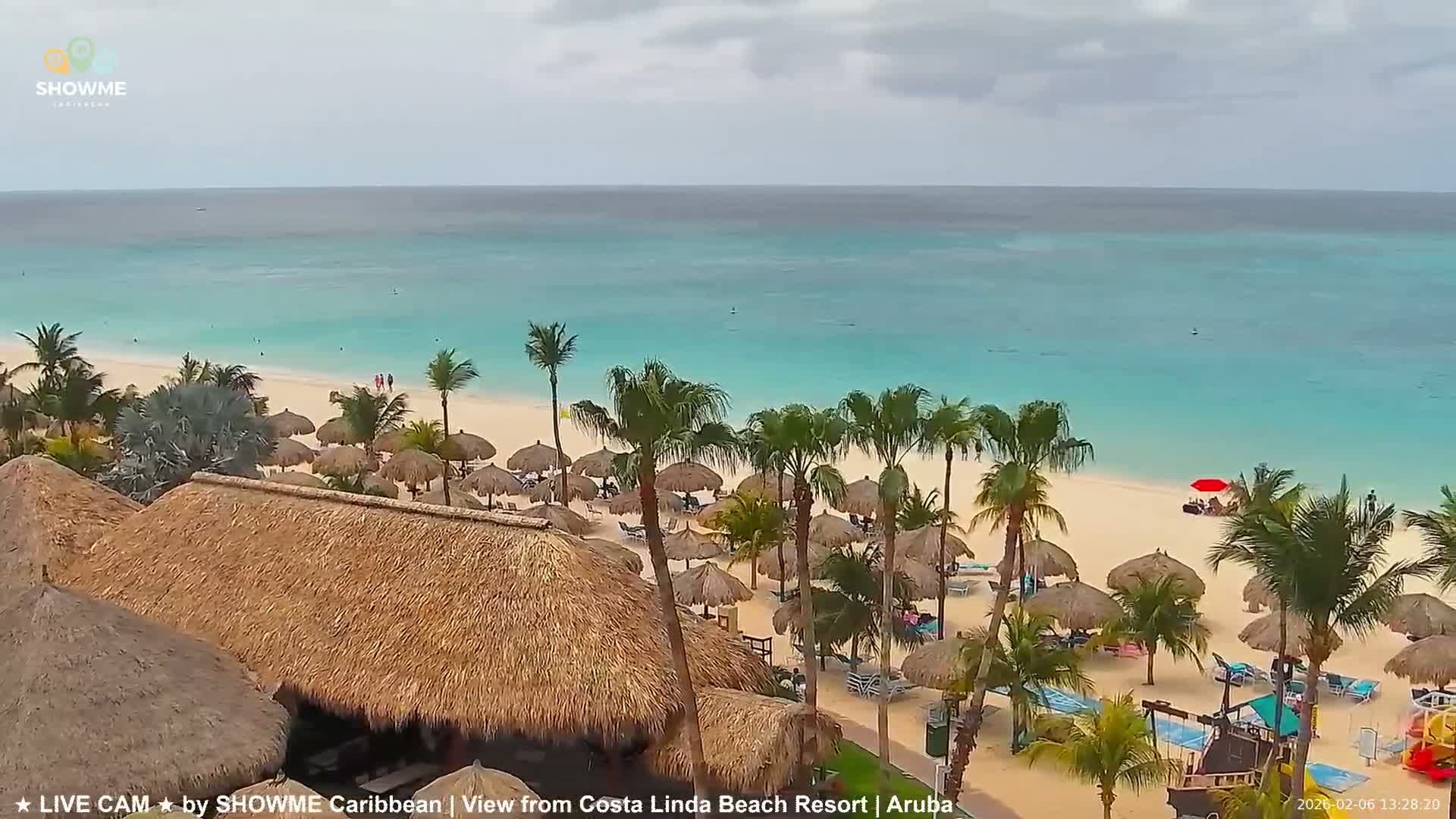 Carribean, Aruba Eagle Beach  Live Cam - Eagle Beach, Orenjstad West, Aruba, Netherland