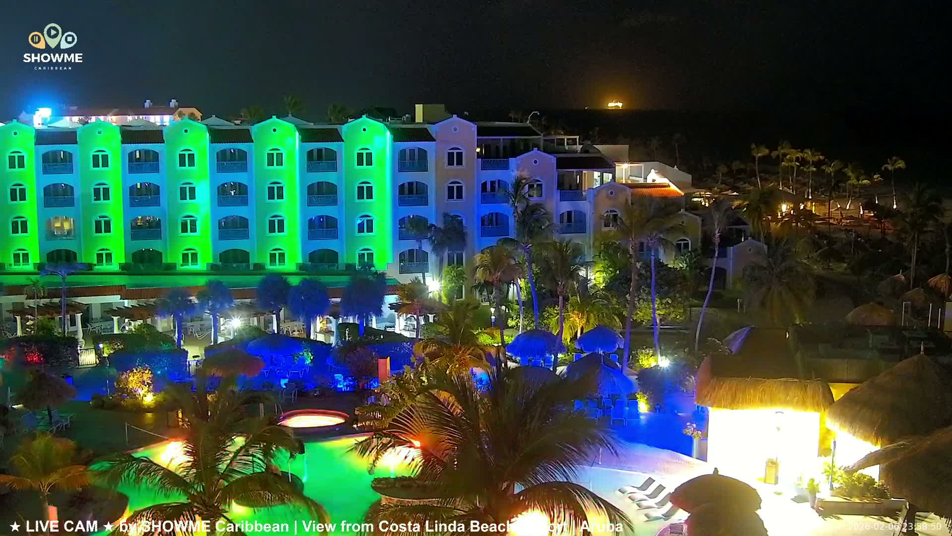 Carribean, Aruba Eagle Beach  Live Cam - Eagle Beach, Orenjstad West, Aruba, Netherland