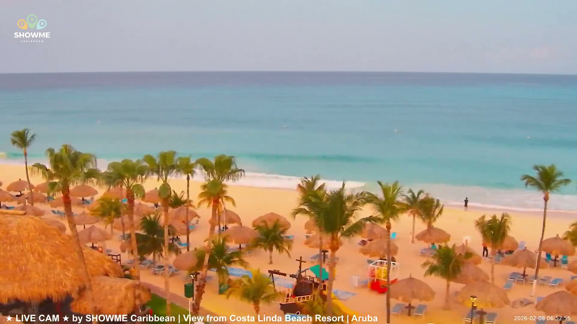 Carribean, Aruba Eagle Beach  Live Cam - Eagle Beach, Orenjstad West, Aruba, Netherland