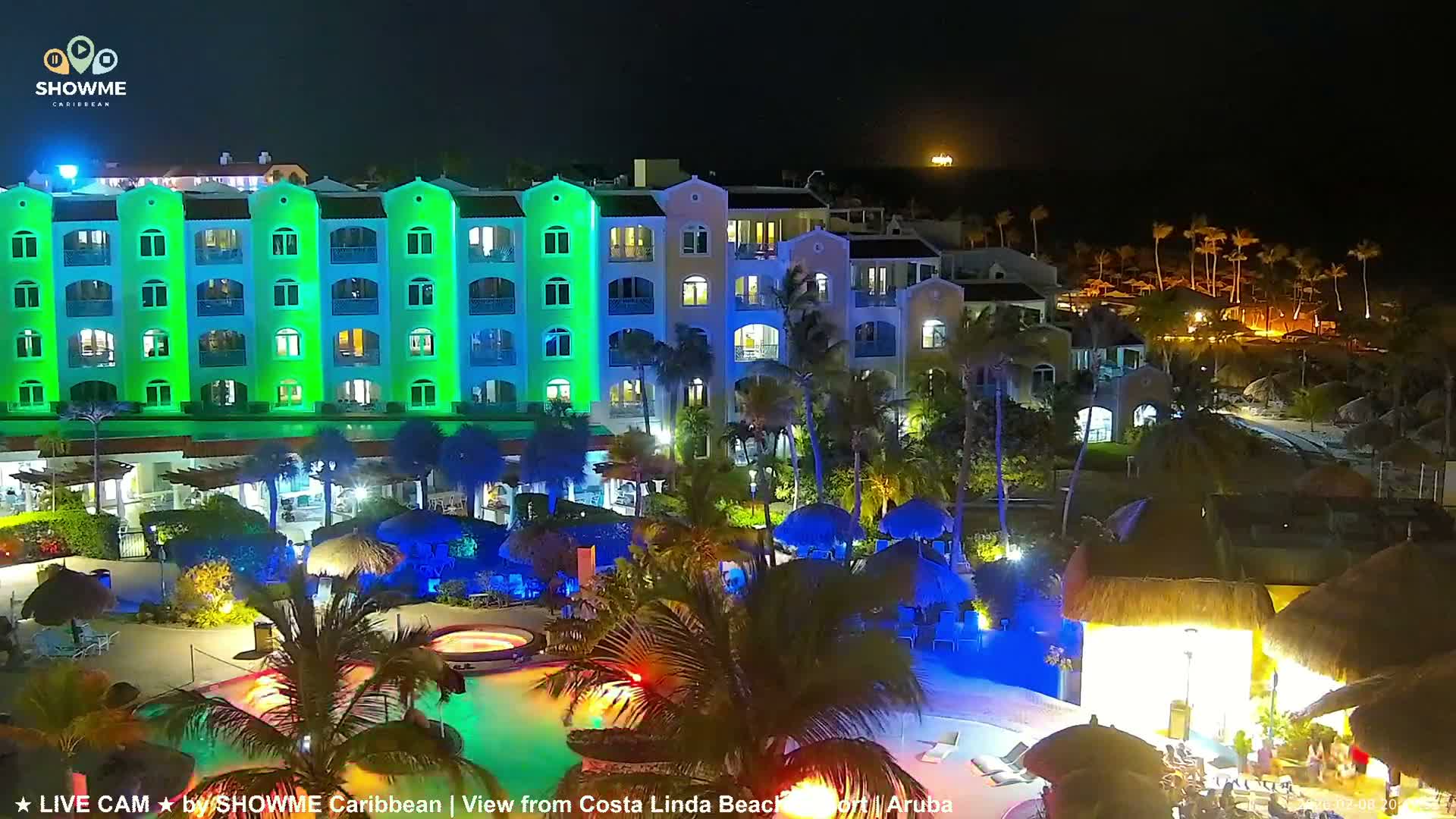 Carribean, Aruba Eagle Beach  Live Cam - Eagle Beach, Orenjstad West, Aruba, Netherland
