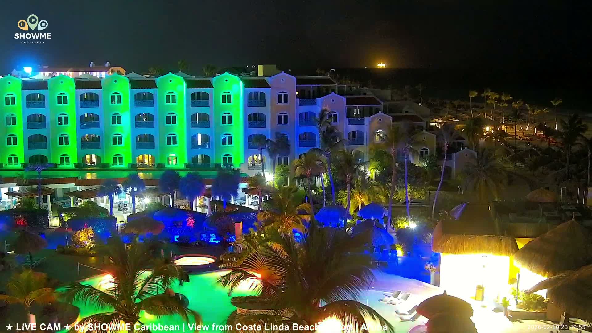 Carribean, Aruba Eagle Beach  Live Cam - Eagle Beach, Orenjstad West, Aruba, Netherland