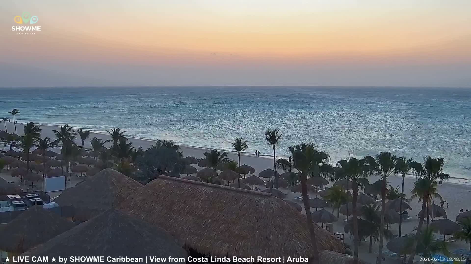 Carribean, Aruba Eagle Beach  Live Cam - Eagle Beach, Orenjstad West, Aruba, Netherland