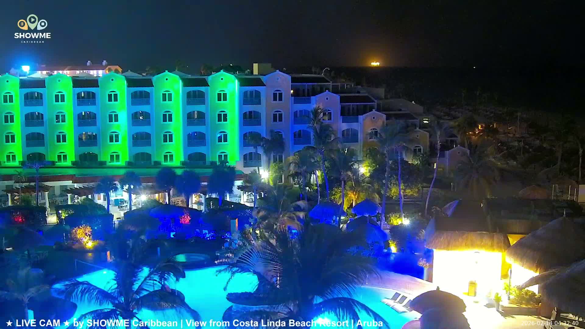 Carribean, Aruba Eagle Beach  Live Cam - Eagle Beach, Orenjstad West, Aruba, Netherland