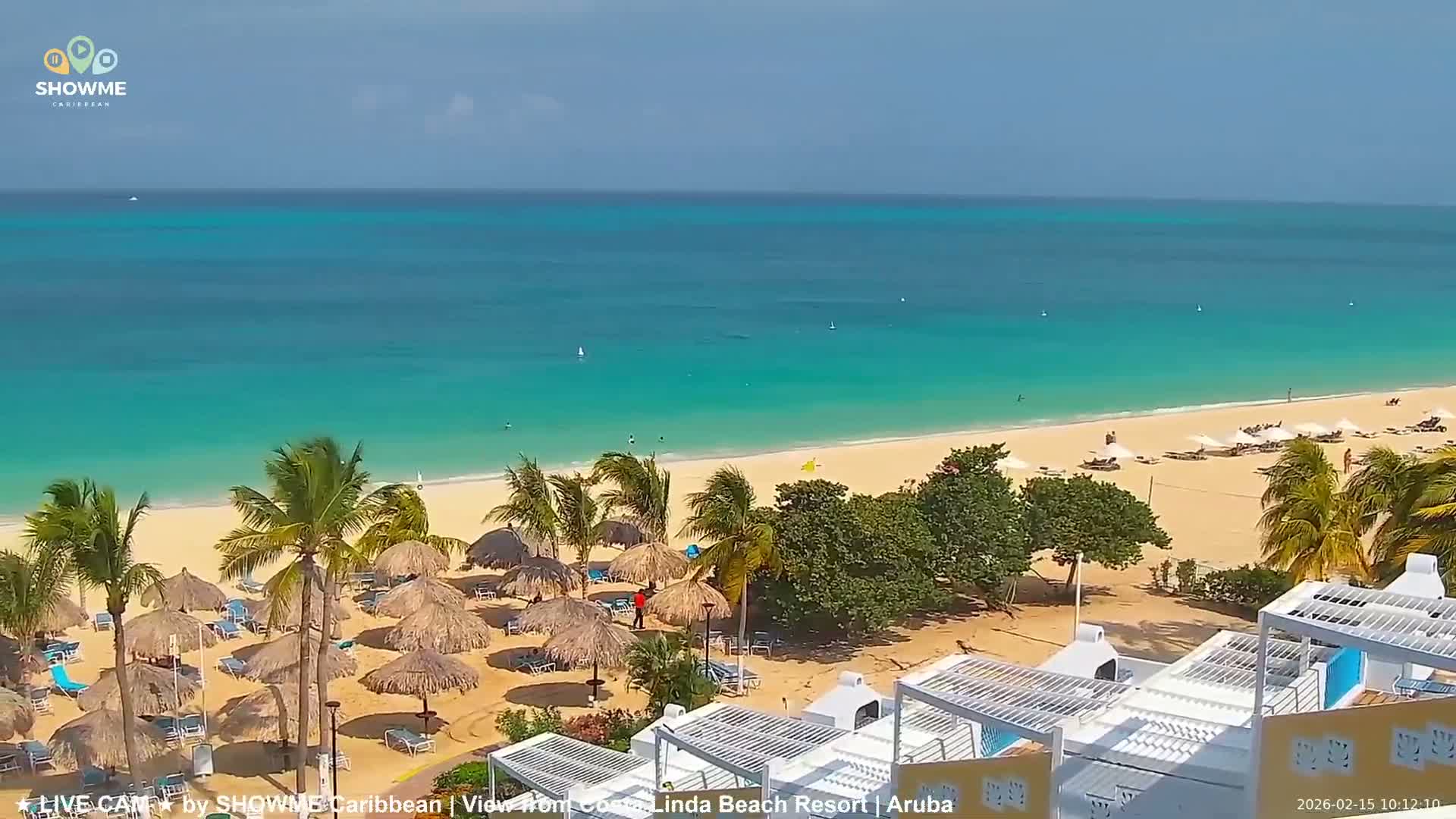 Carribean, Aruba Eagle Beach  Live Cam - Eagle Beach, Orenjstad West, Aruba, Netherland