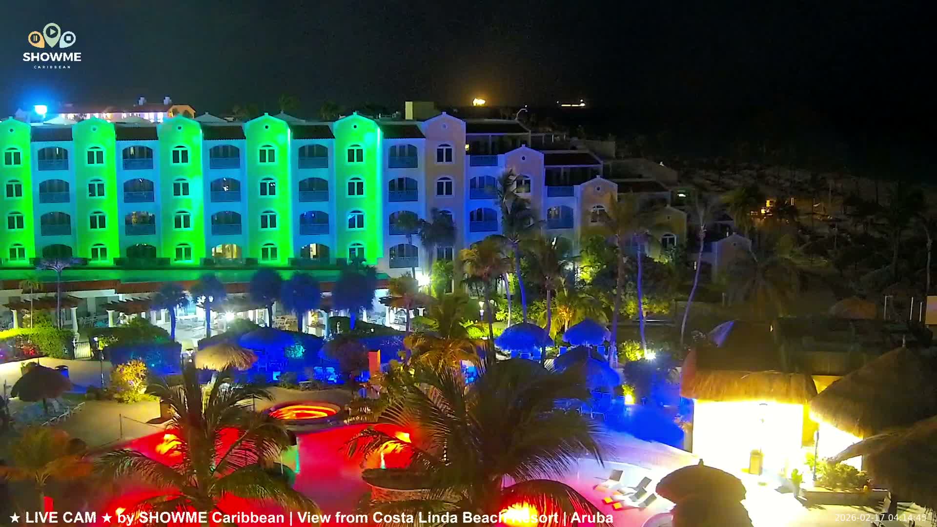 Carribean, Aruba Eagle Beach  Live Cam - Eagle Beach, Orenjstad West, Aruba, Netherland