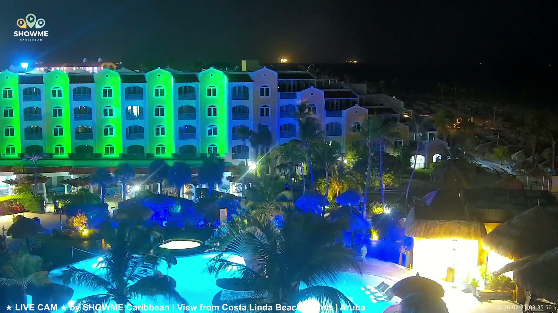 Carribean, Aruba Eagle Beach  Live Cam - Eagle Beach, Orenjstad West, Aruba, Netherland
