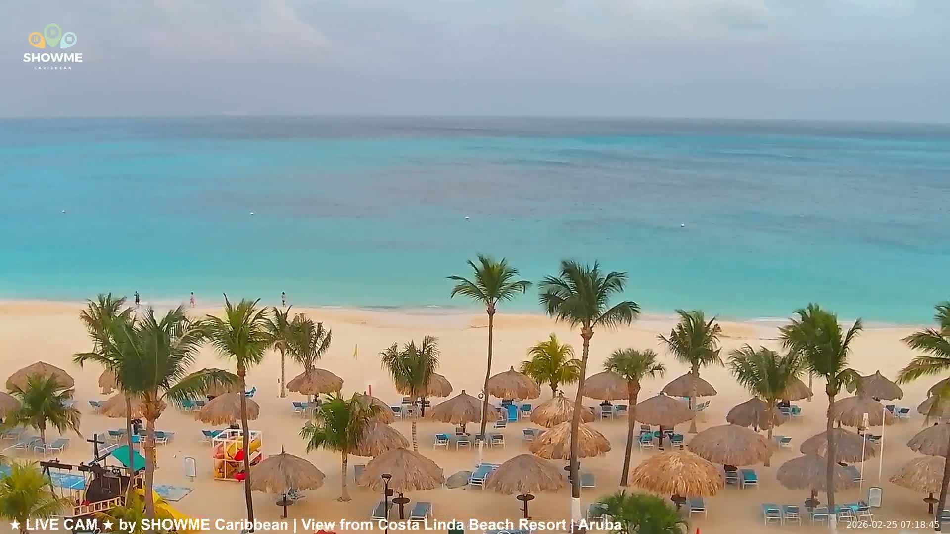Carribean, Aruba Eagle Beach  Live Cam - Eagle Beach, Orenjstad West, Aruba, Netherland