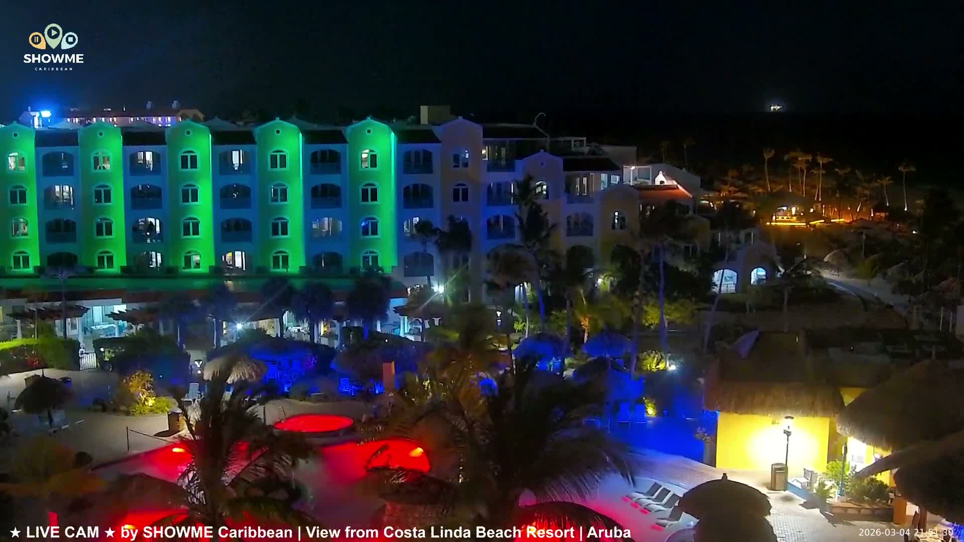 Carribean, Aruba Eagle Beach  Live Cam - Eagle Beach, Orenjstad West, Aruba, Netherland