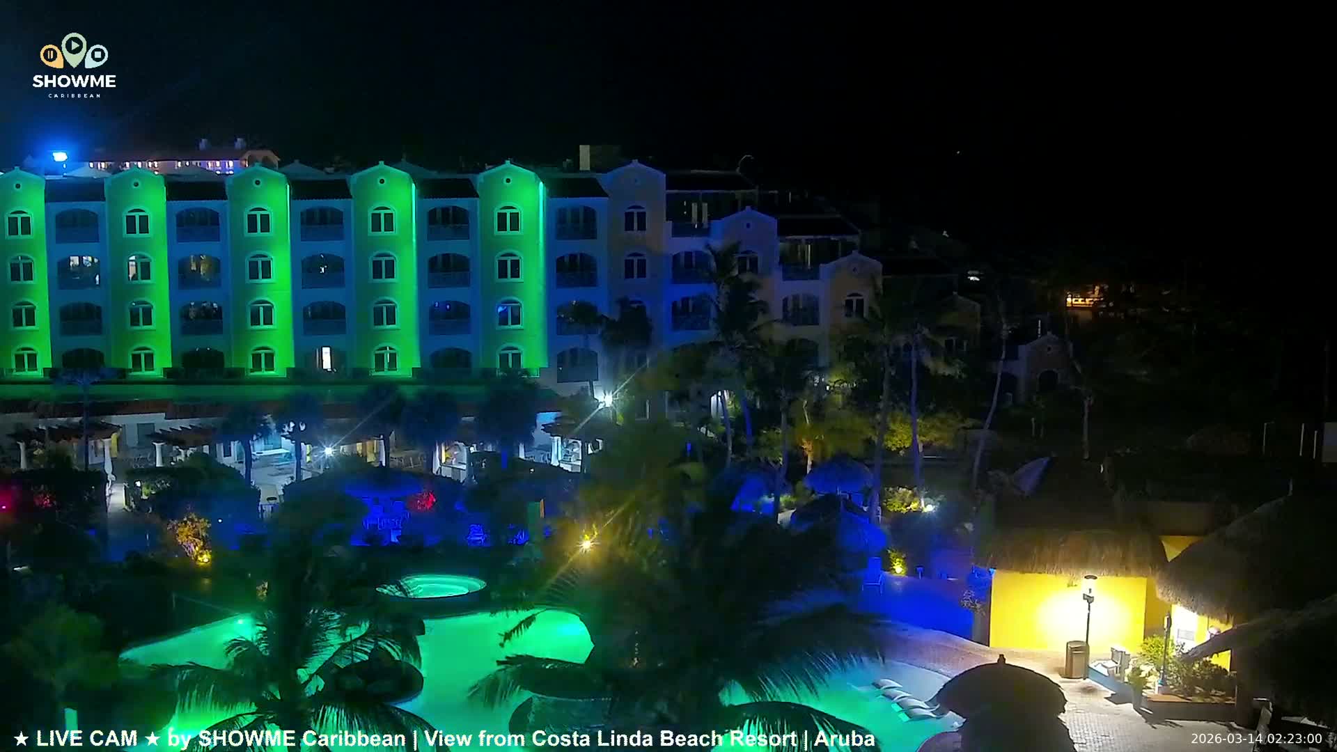 Carribean, Aruba Eagle Beach  Live Cam - Eagle Beach, Orenjstad West, Aruba, Netherland