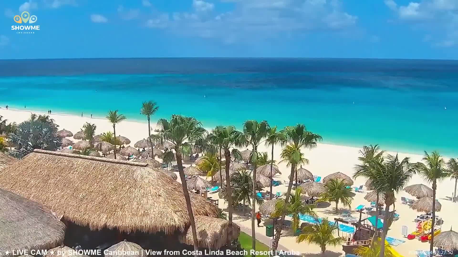 Carribean, Aruba Eagle Beach  Live Cam - Eagle Beach, Orenjstad West, Aruba, Netherland