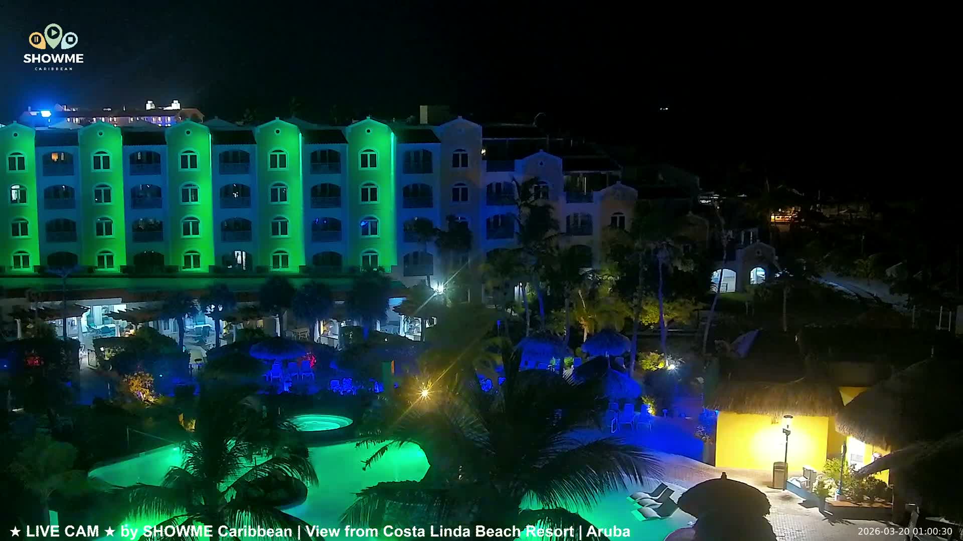 Carribean, Aruba Eagle Beach  Live Cam - Eagle Beach, Orenjstad West, Aruba, Netherland