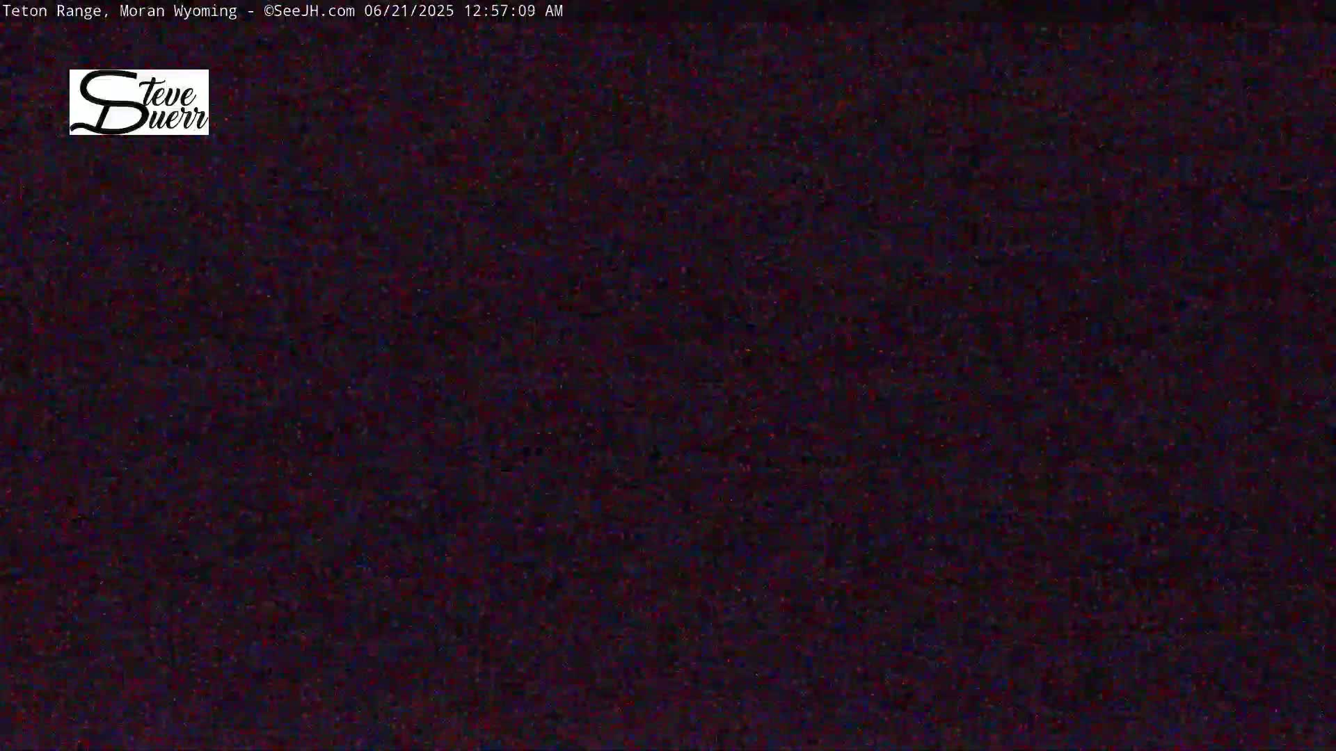 Buffalo Valley & Teton Mountain Range Live Cam - Moran, Teton County, Wyoming, USA