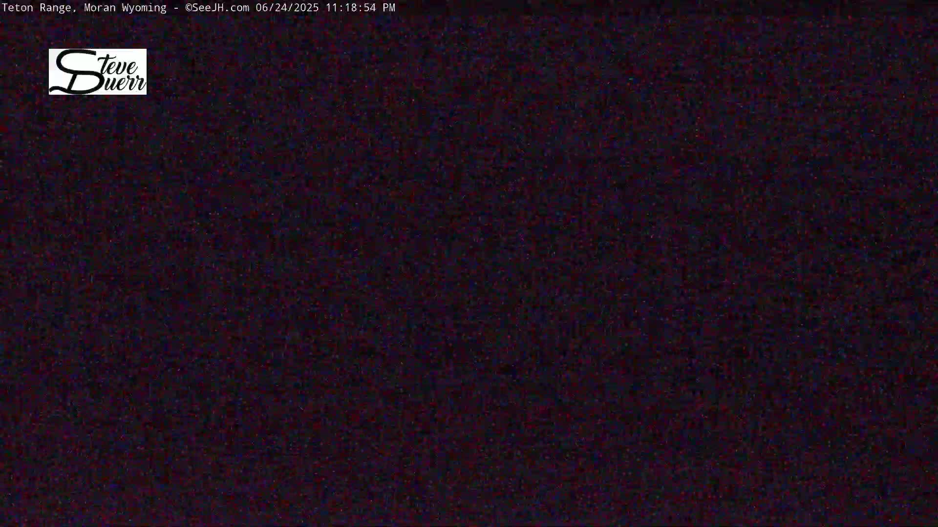Buffalo Valley & Teton Mountain Range Live Cam - Moran, Teton County, Wyoming, USA