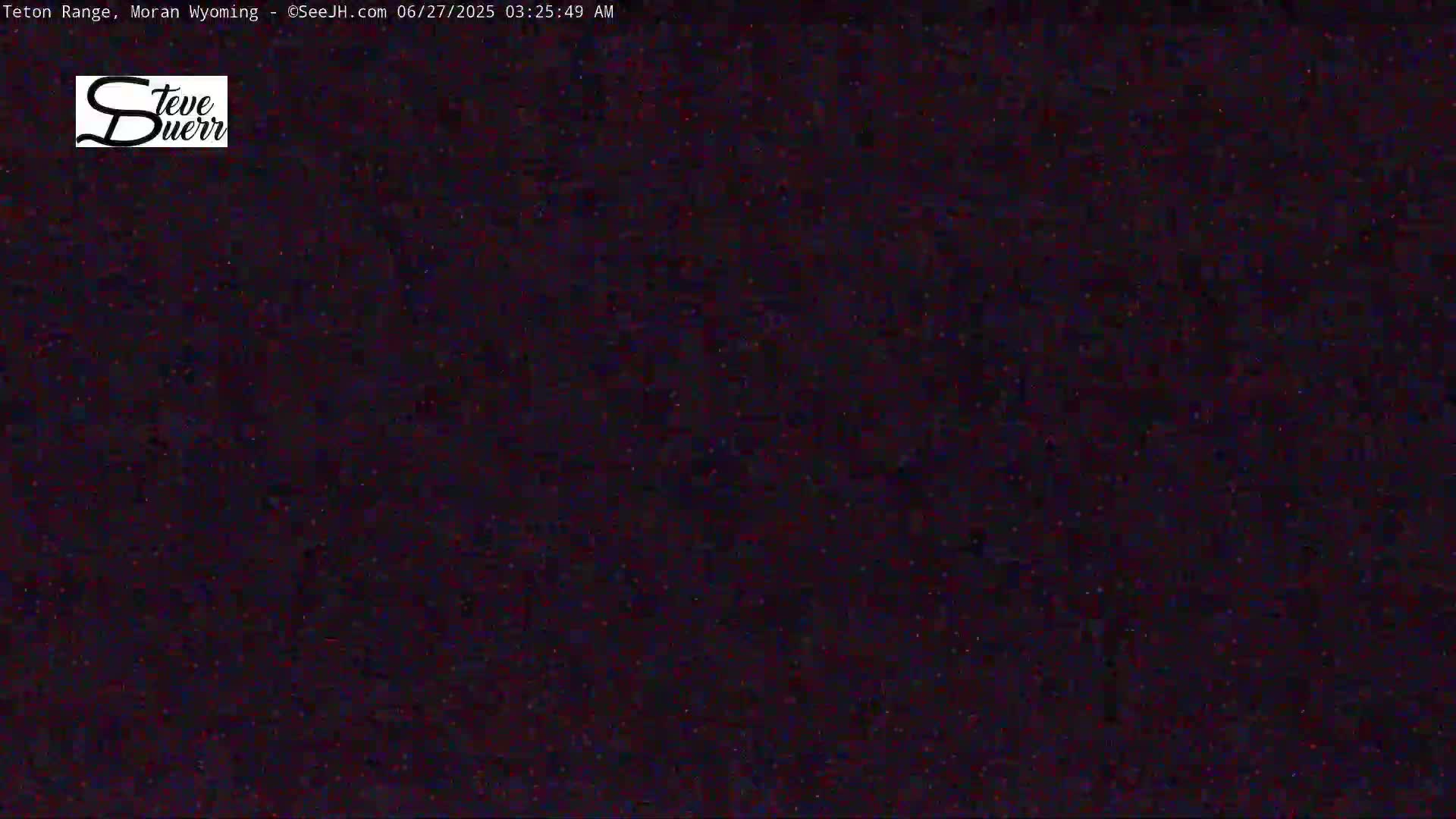 Buffalo Valley & Teton Mountain Range Live Cam - Moran, Teton County, Wyoming, USA